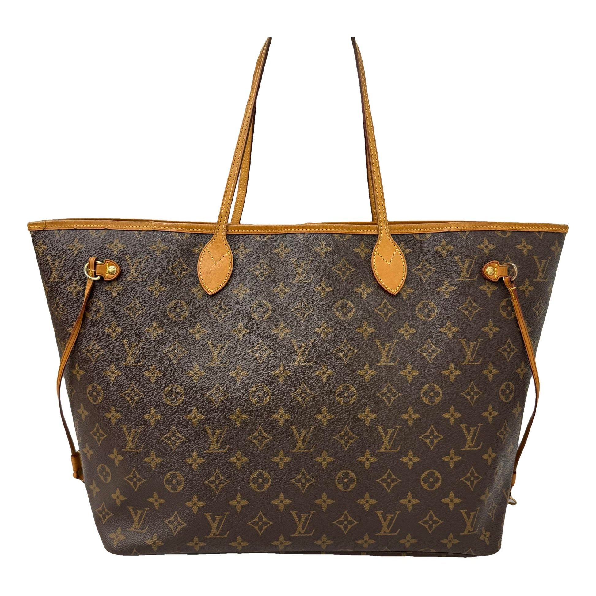 Neverfull leather handbag