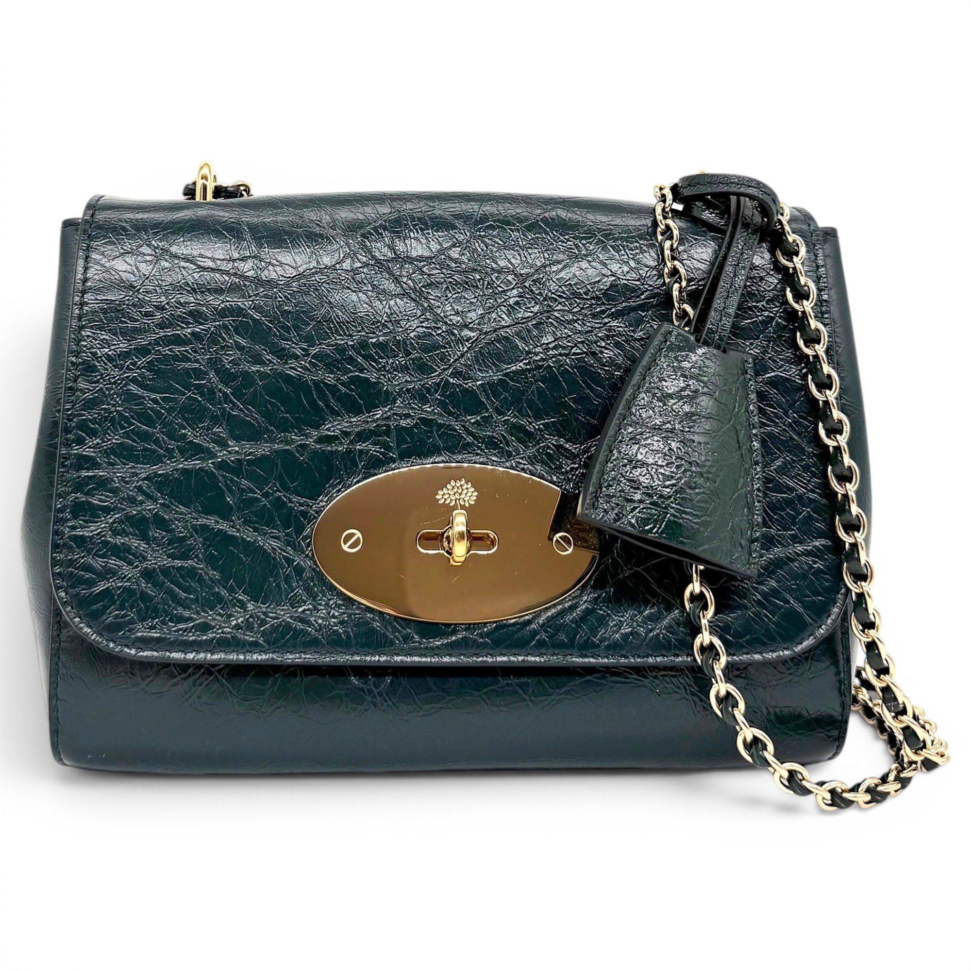 Lily leather crossbody bag