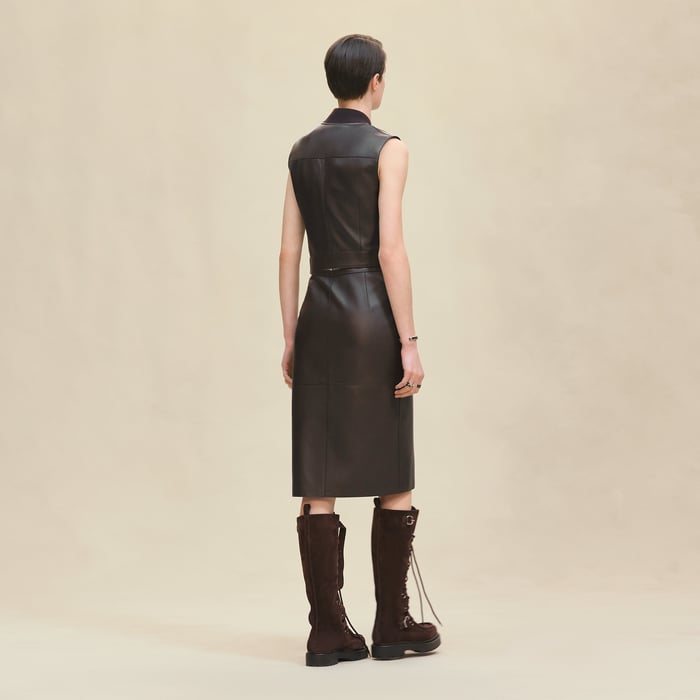 Marron Ébène Dress