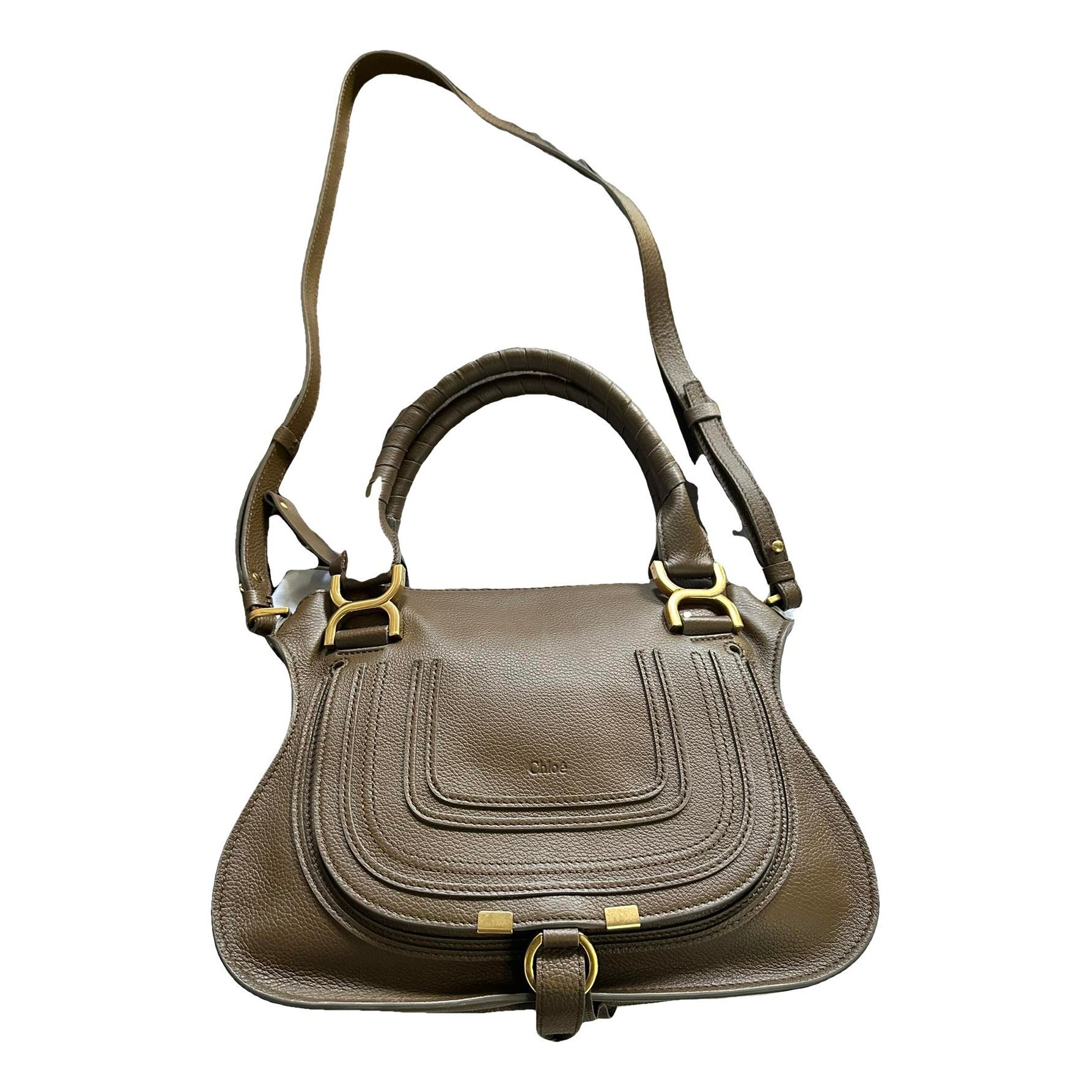 Marcie leather handbag