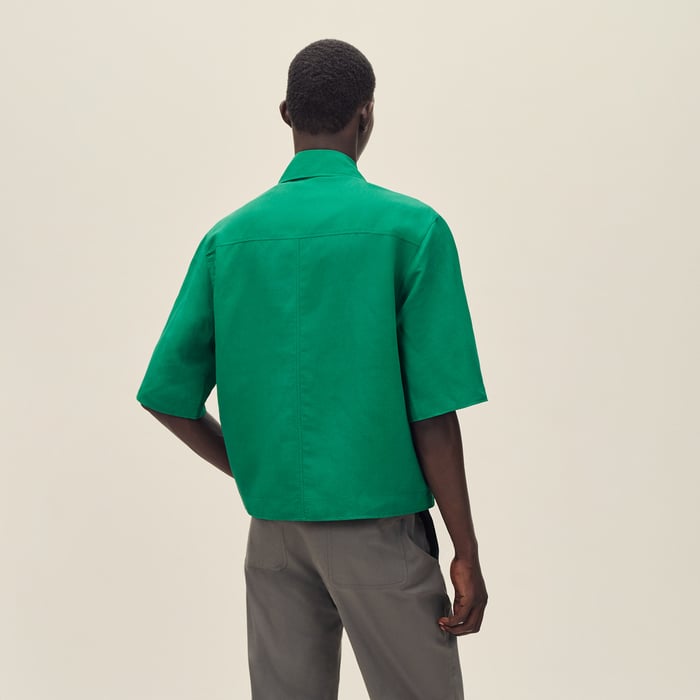Menthe Short-sleeve Overshirt