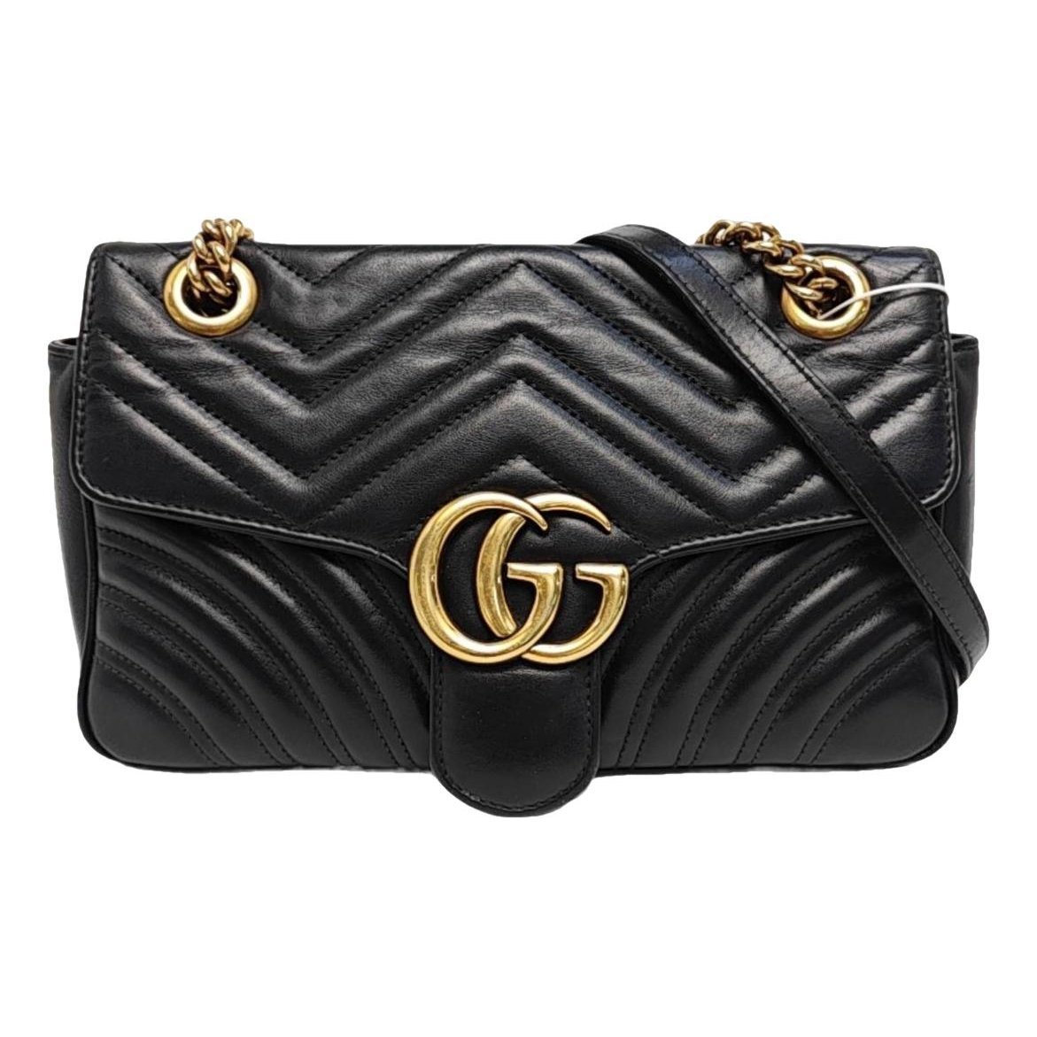 GG Marmont Flap leather crossbody bag