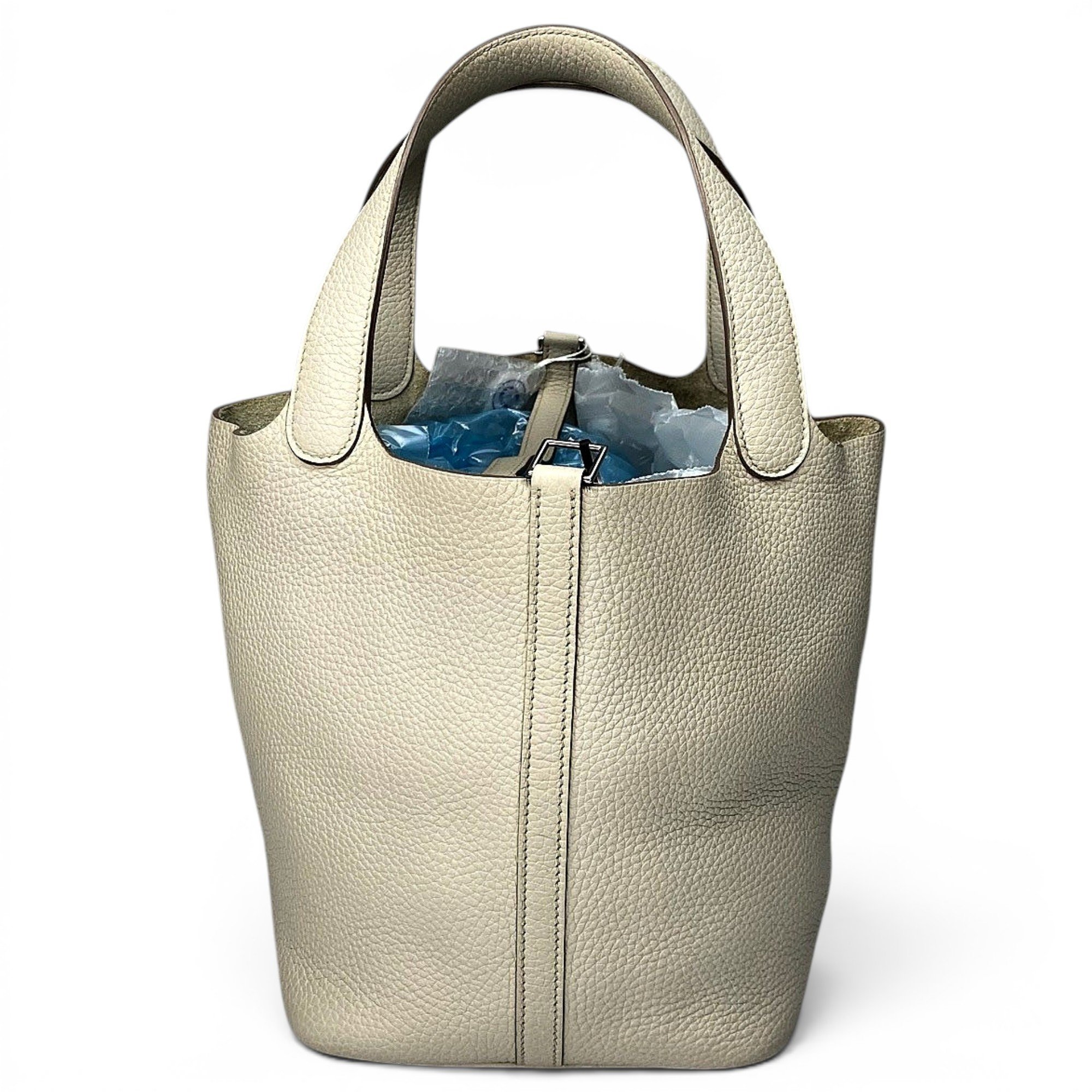 Picotin leather handbag