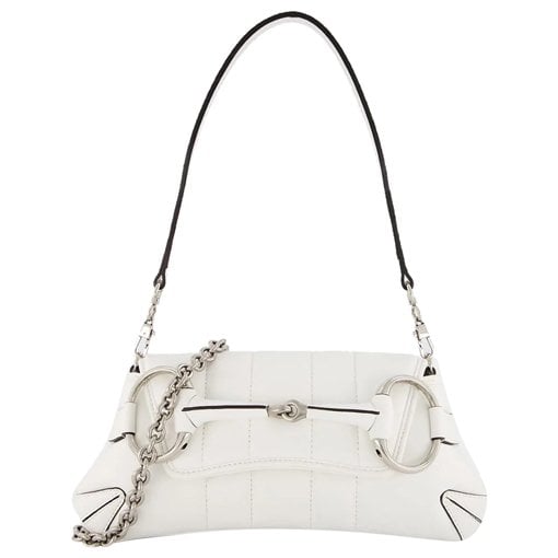 Horsebit Chain leather handbag