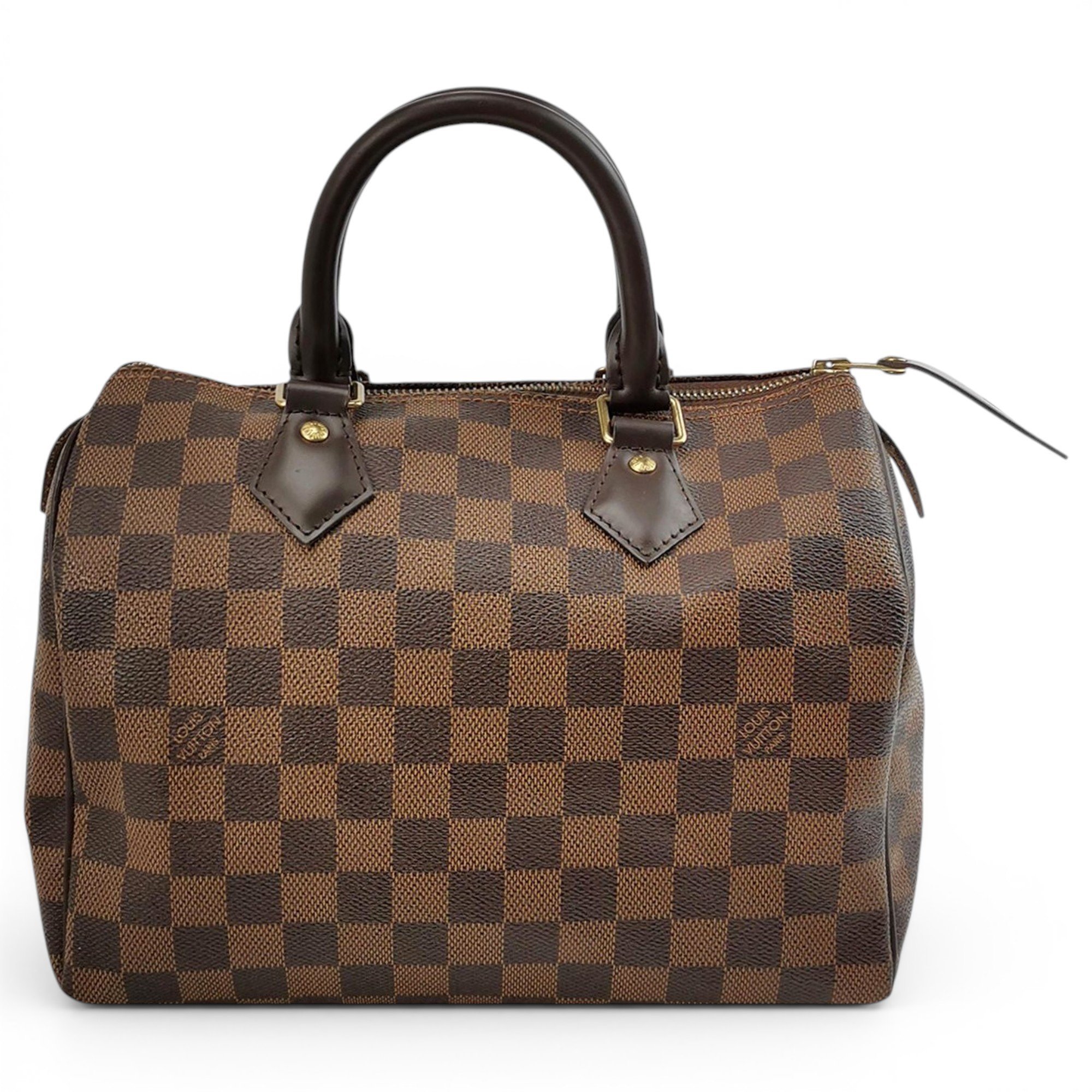Speedy leather handbag