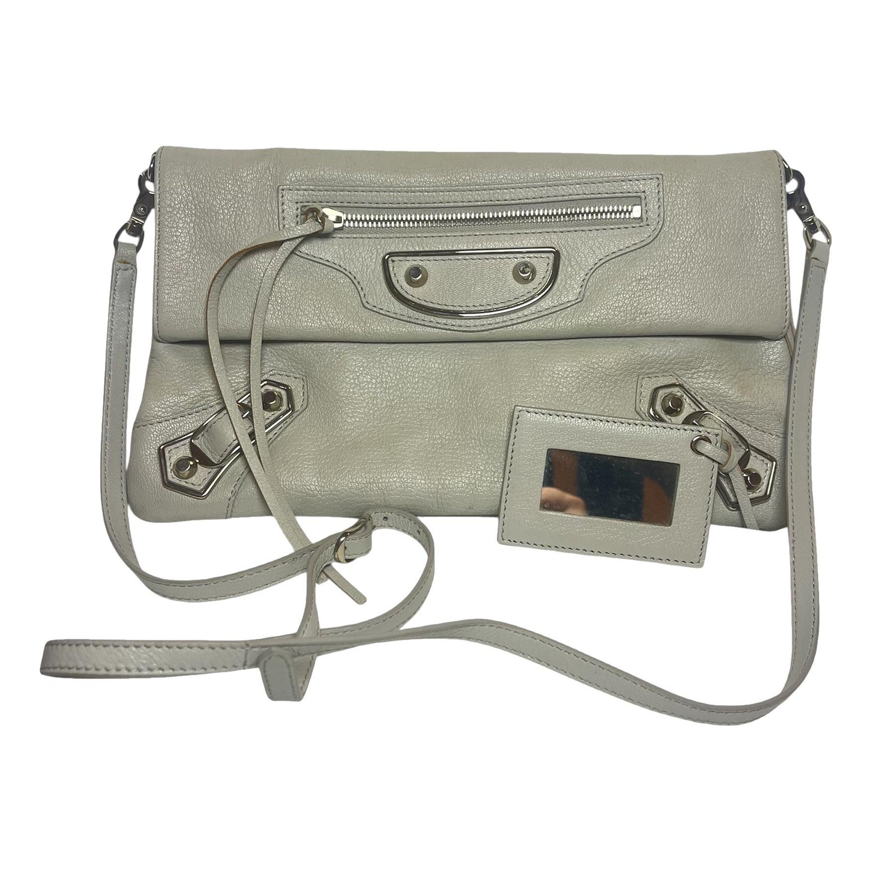 Balenciaga Envelop leather crossbody bag