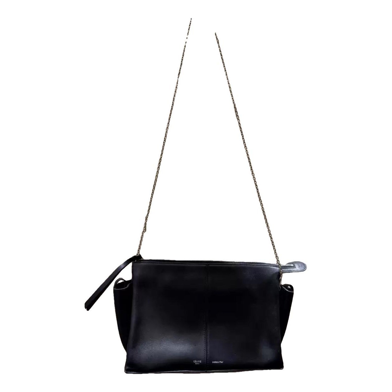 Tri-Fold leather tote
