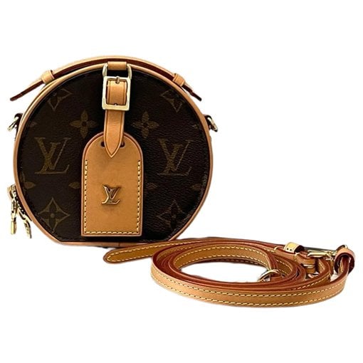 Boîte chapeau souple leather crossbody bag