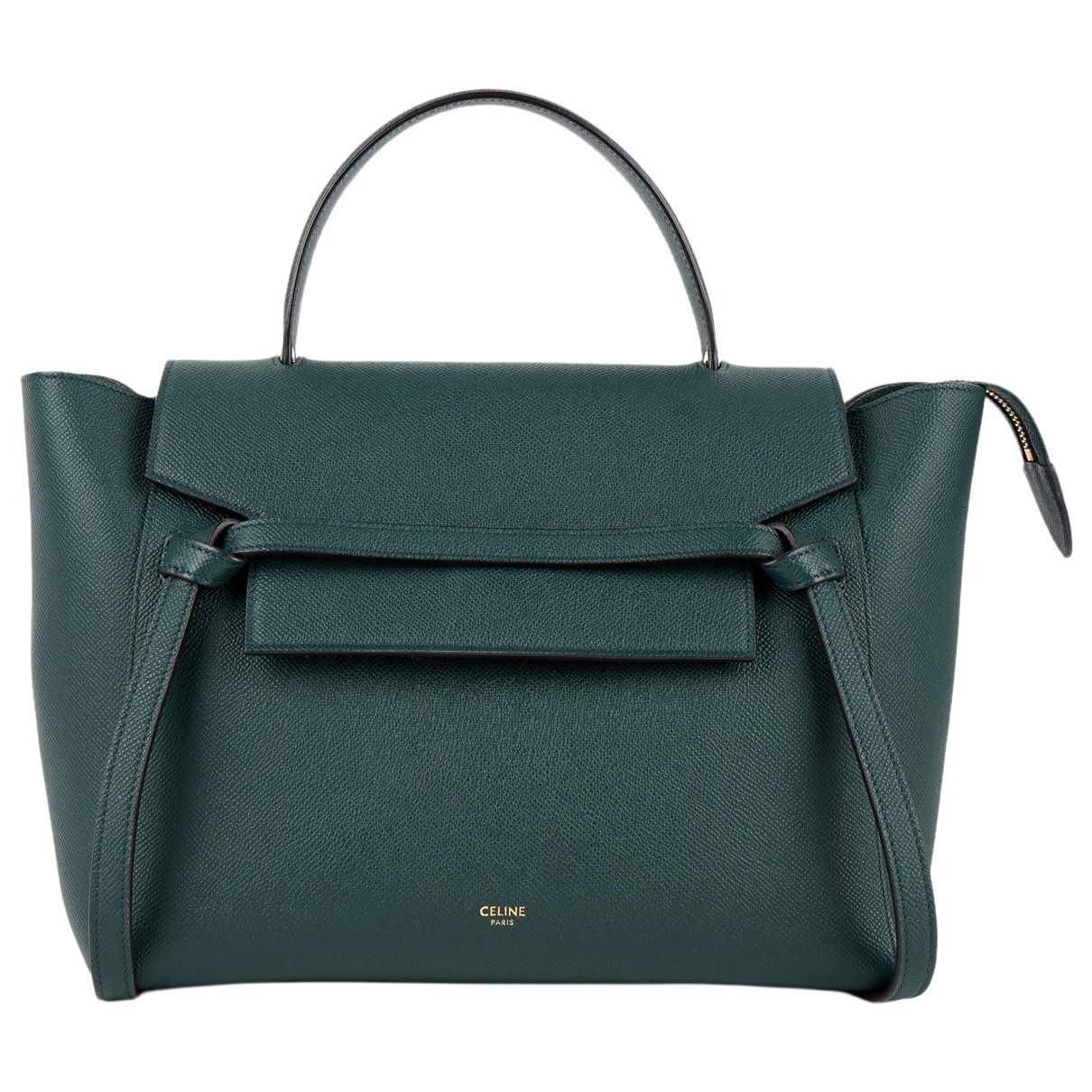 Belt leather handbag