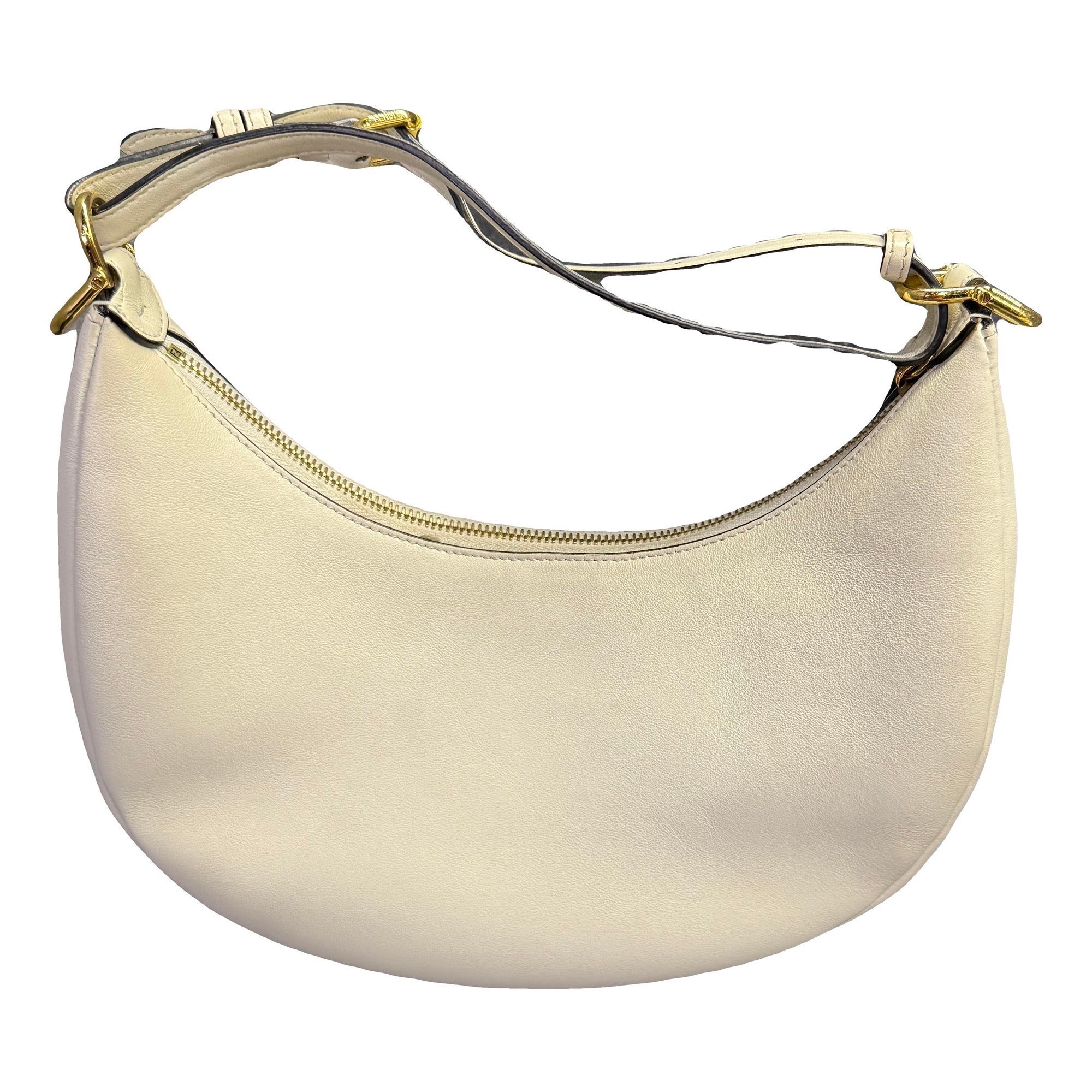 Fendigraphy leather handbag