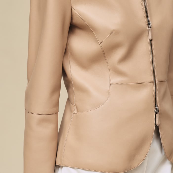 Beige Camel Equestrian Jacket