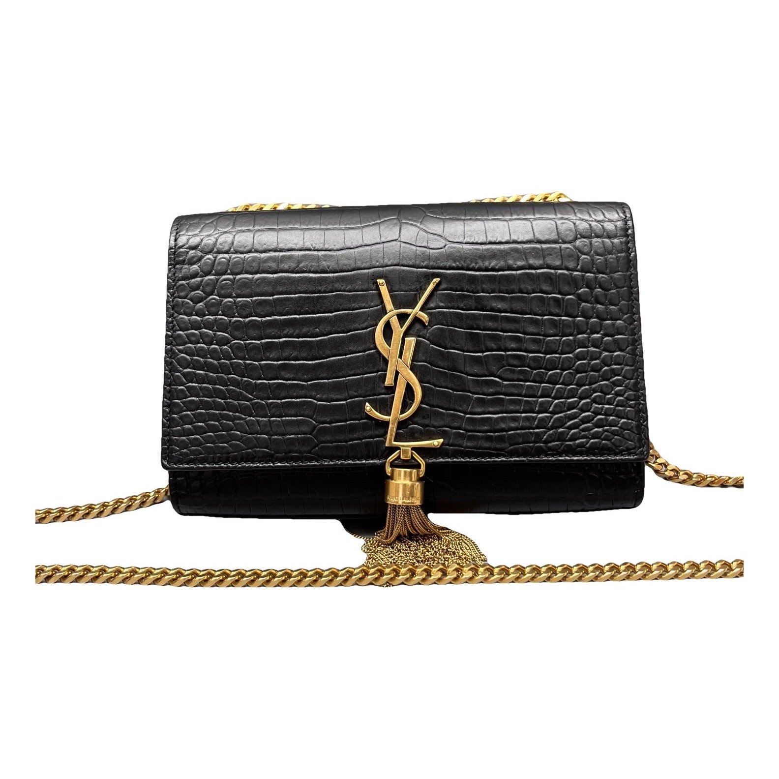 Pompom Kate leather handbag