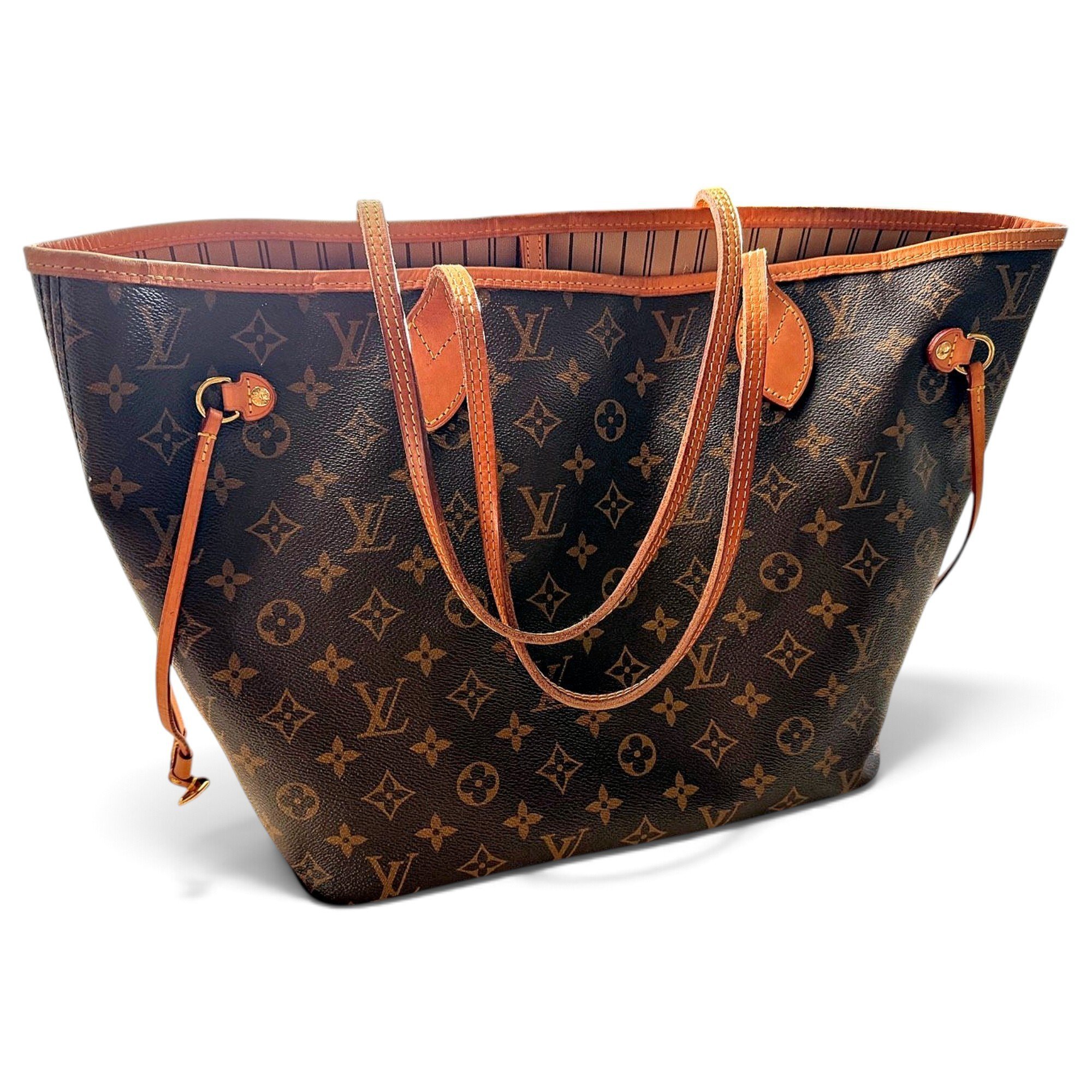 Neverfull leather tote