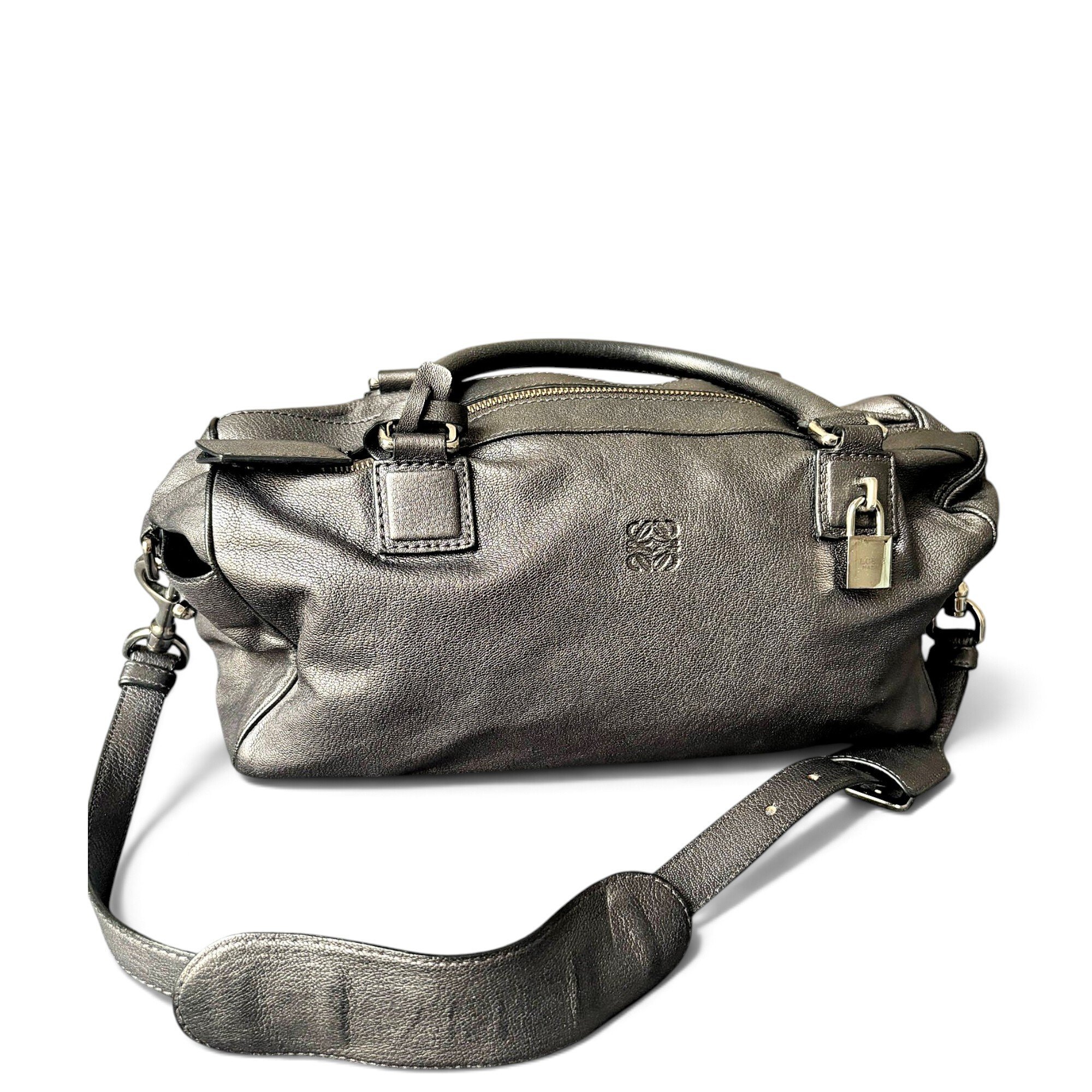 Amazona leather bowling bag