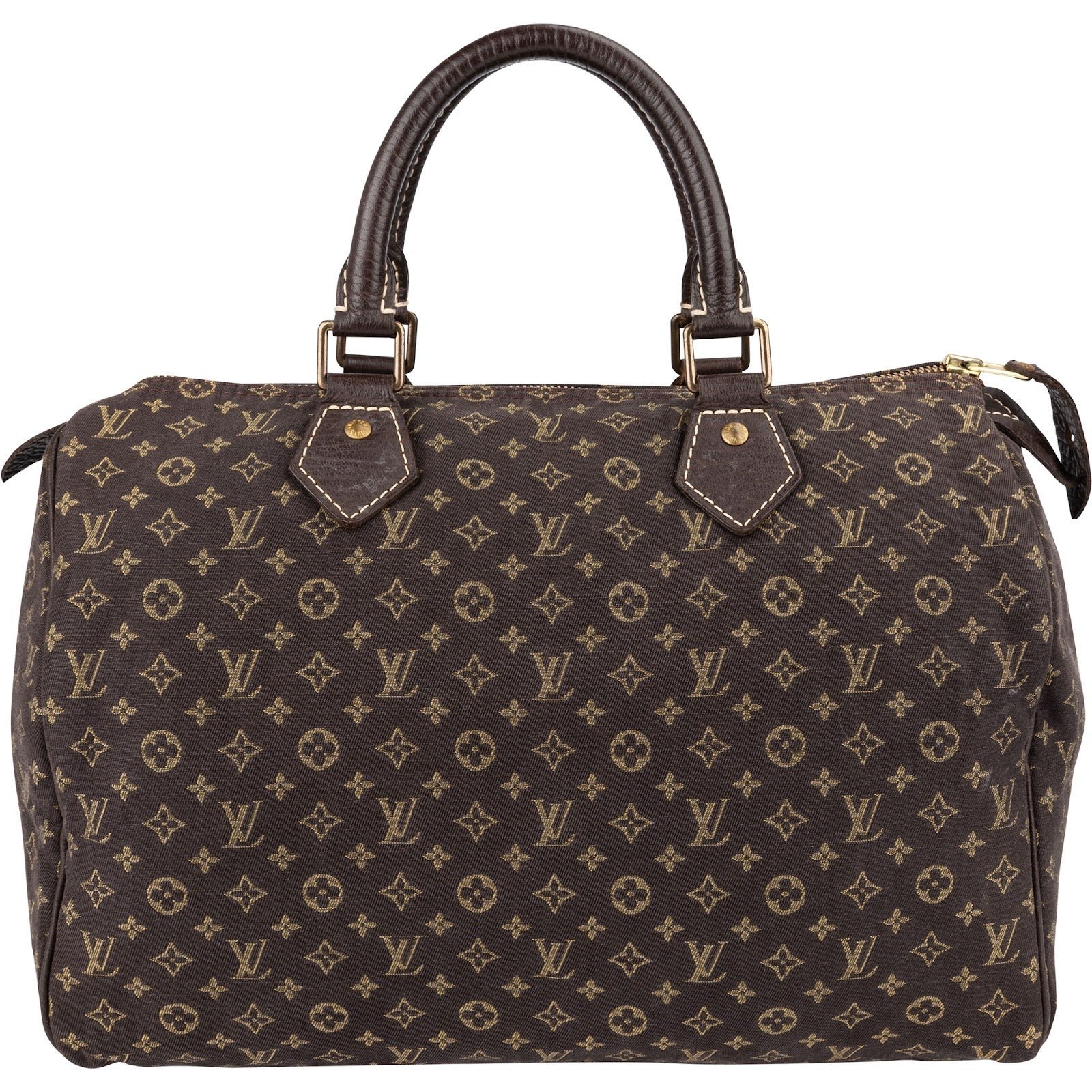 Speedy leather handbag