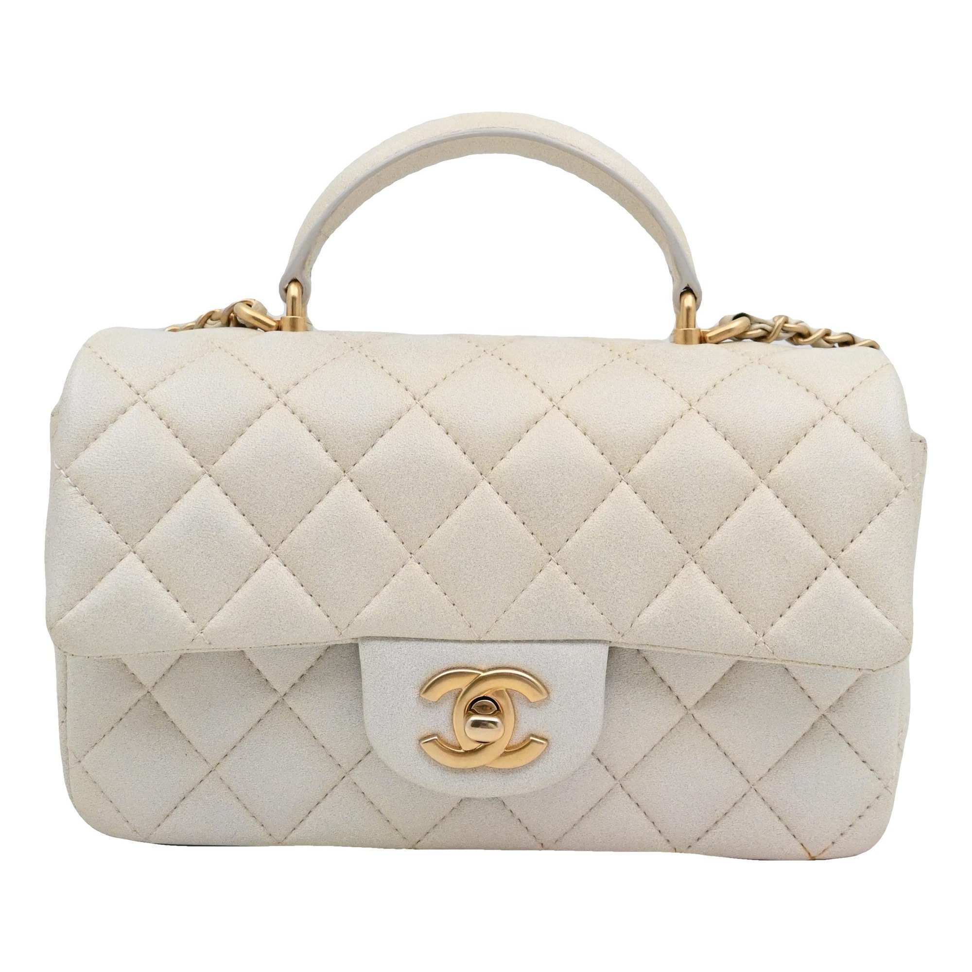 Timeless Classique Top Handle leather handbag