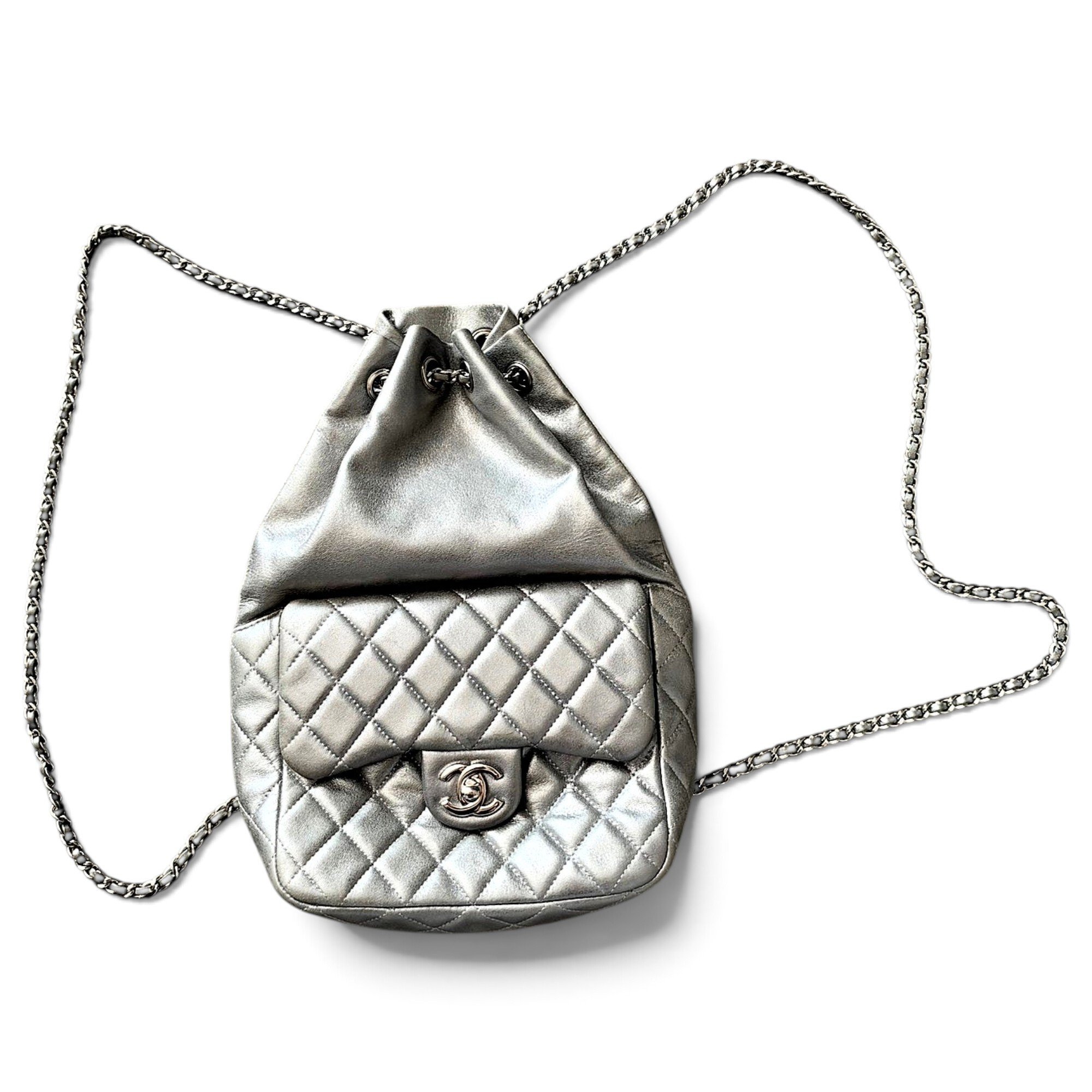 Timeless/Classique Chain leather backpack