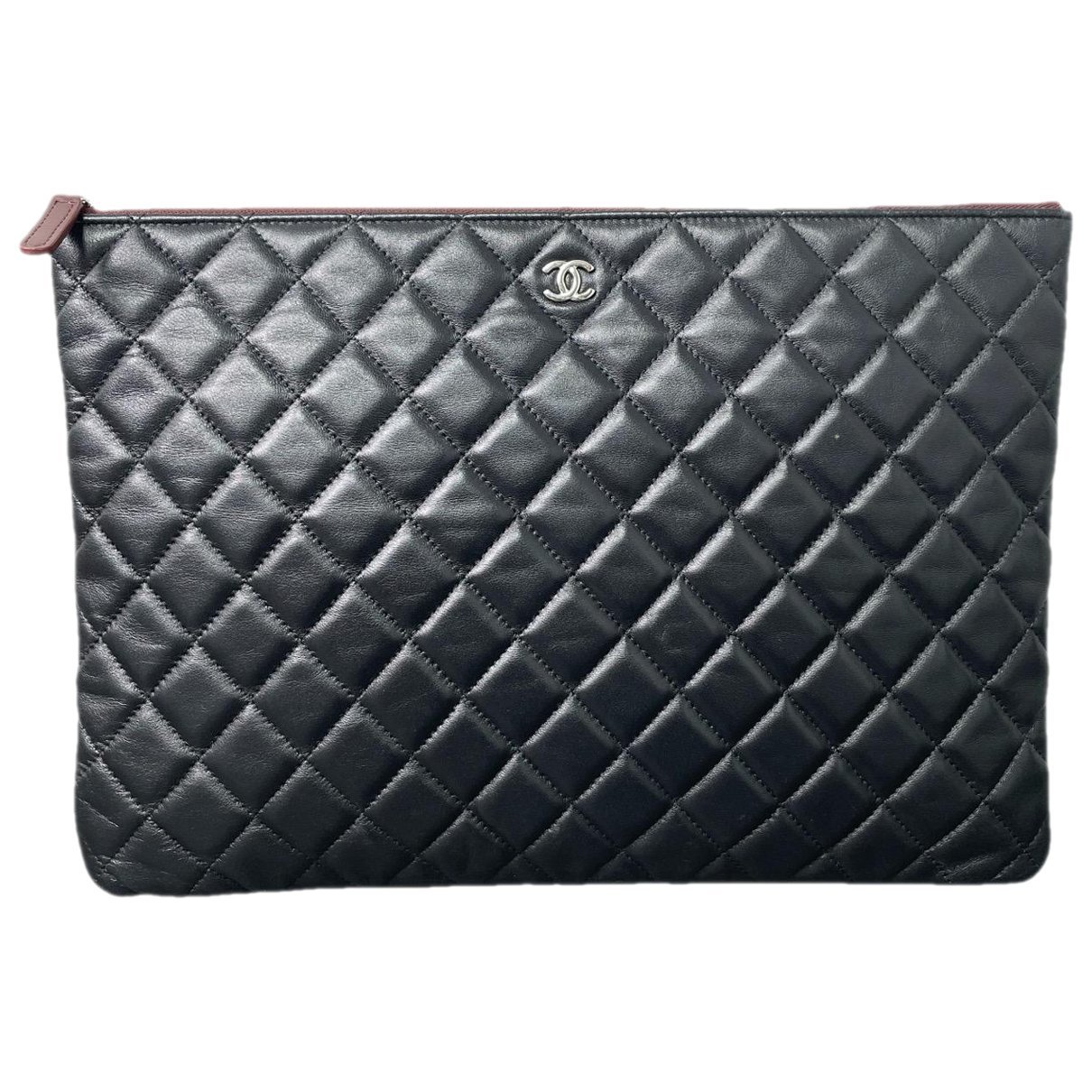 Chanel Timeless/Classique leather clutch bag