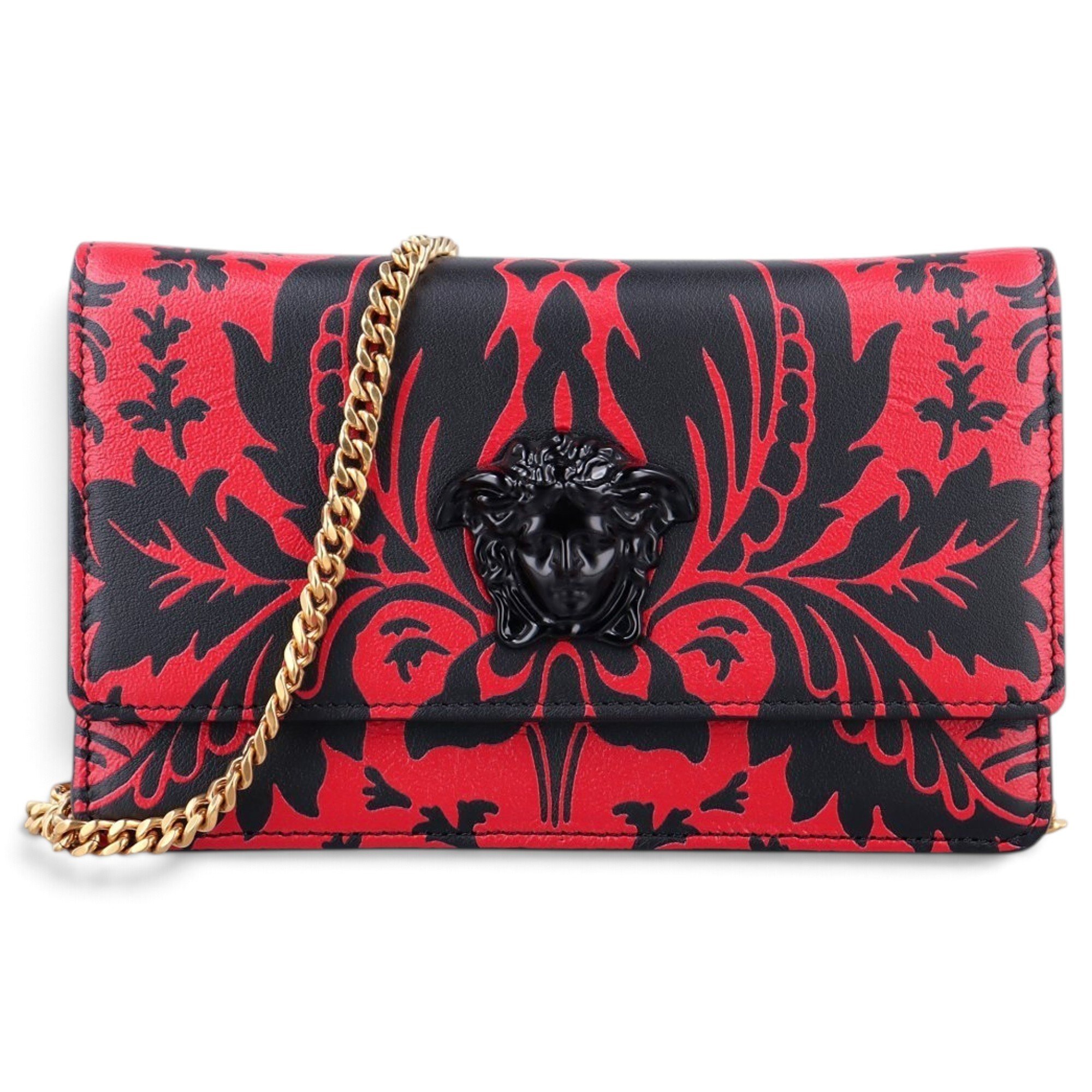 La Medusa leather handbag