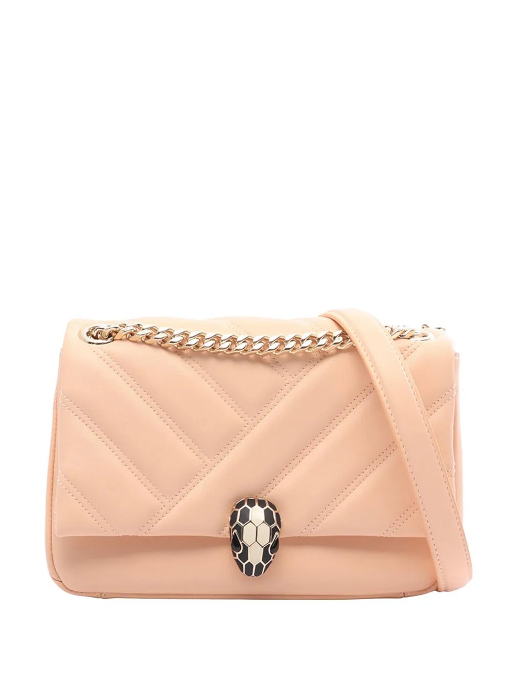 2010-2026 Leather Serpenti Cabochon satchel