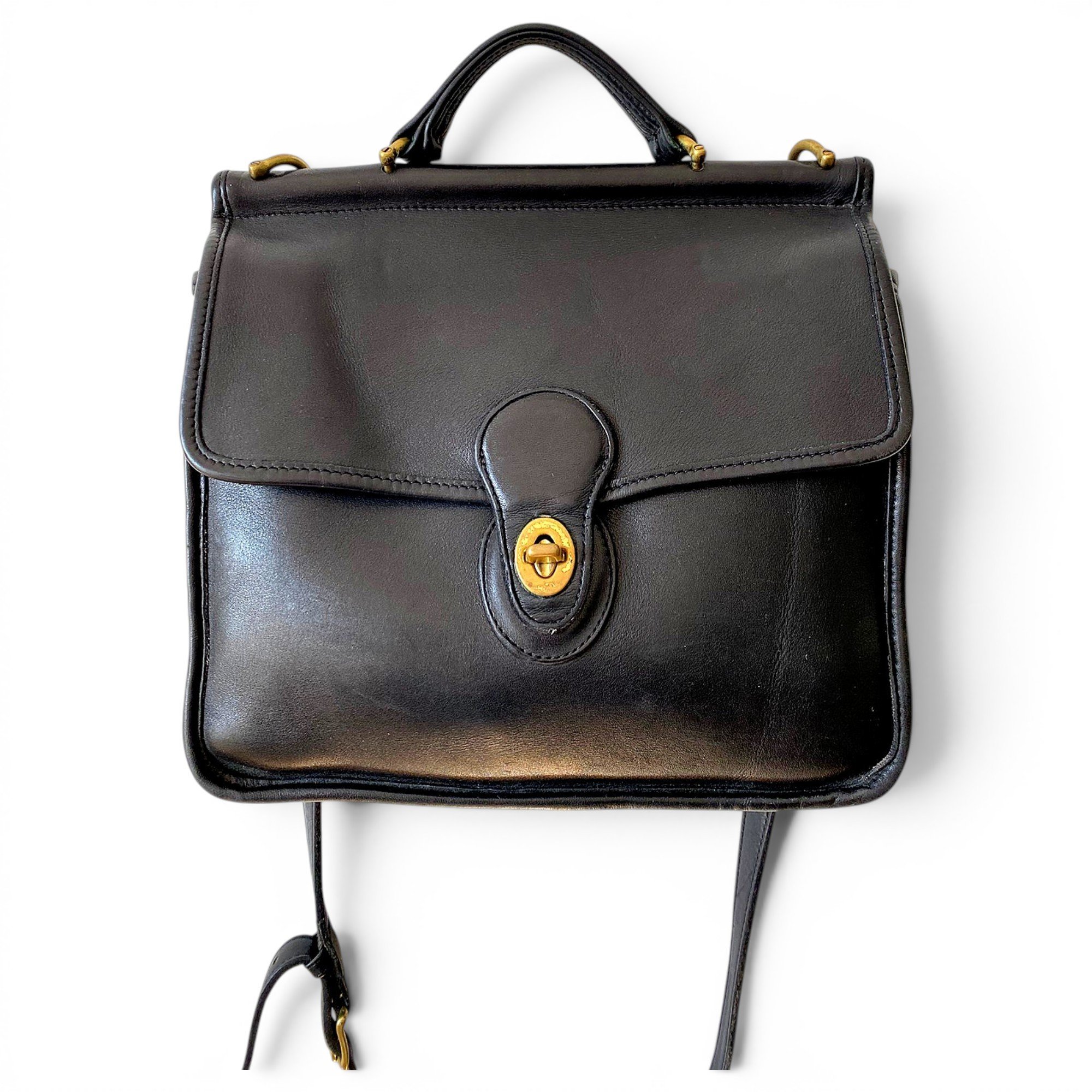 Leather handbag