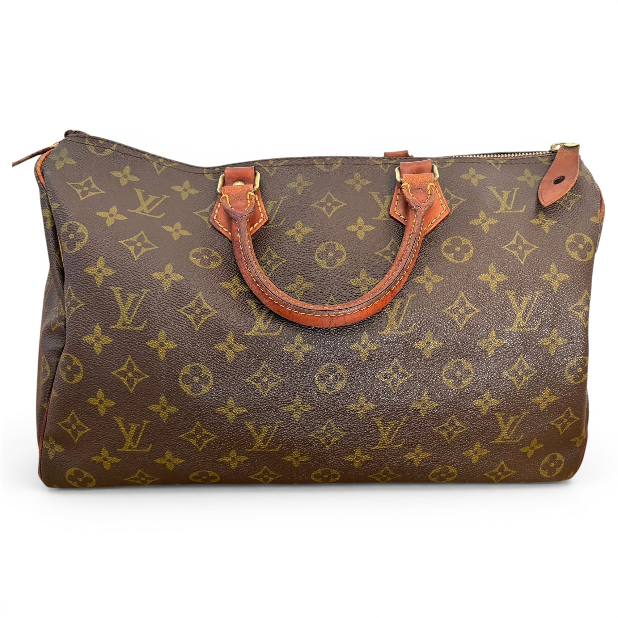 Speedy leather handbag