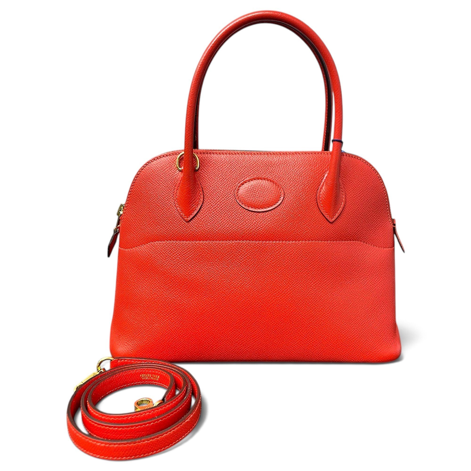 Bolide leather handbag