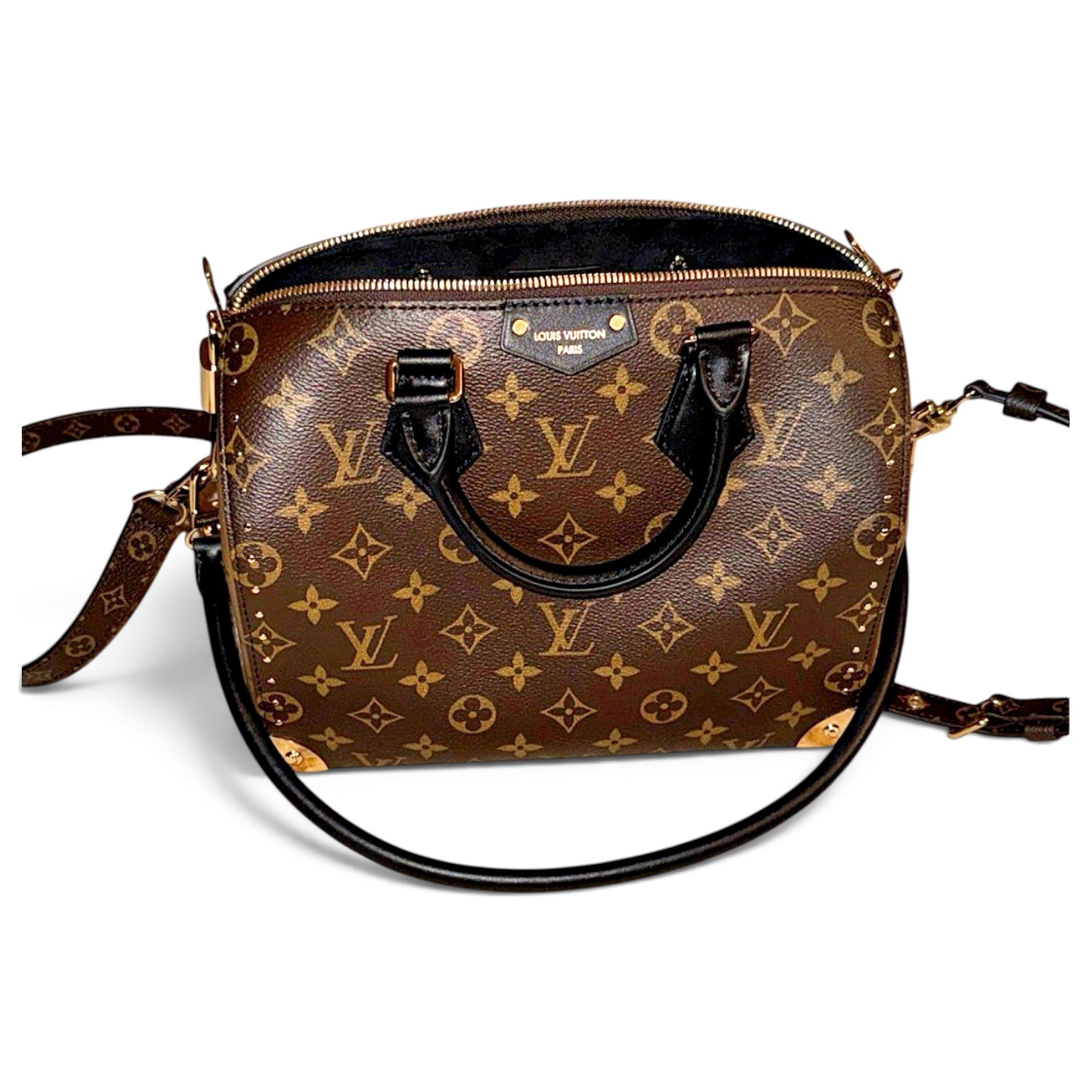Speedy leather bag