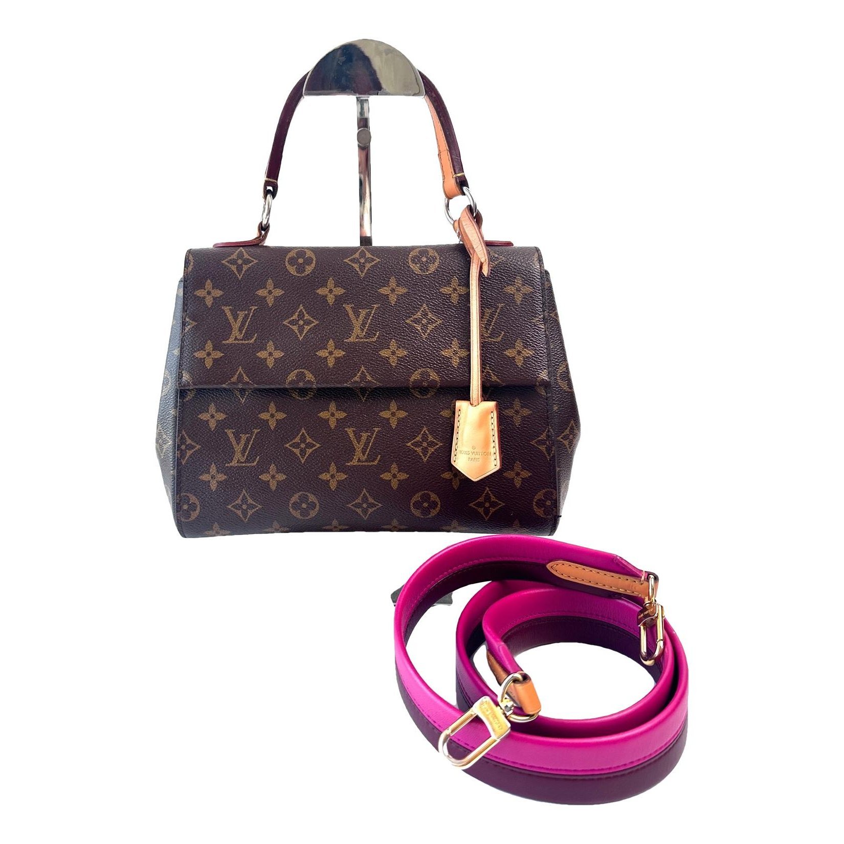 Cluny leather handbag