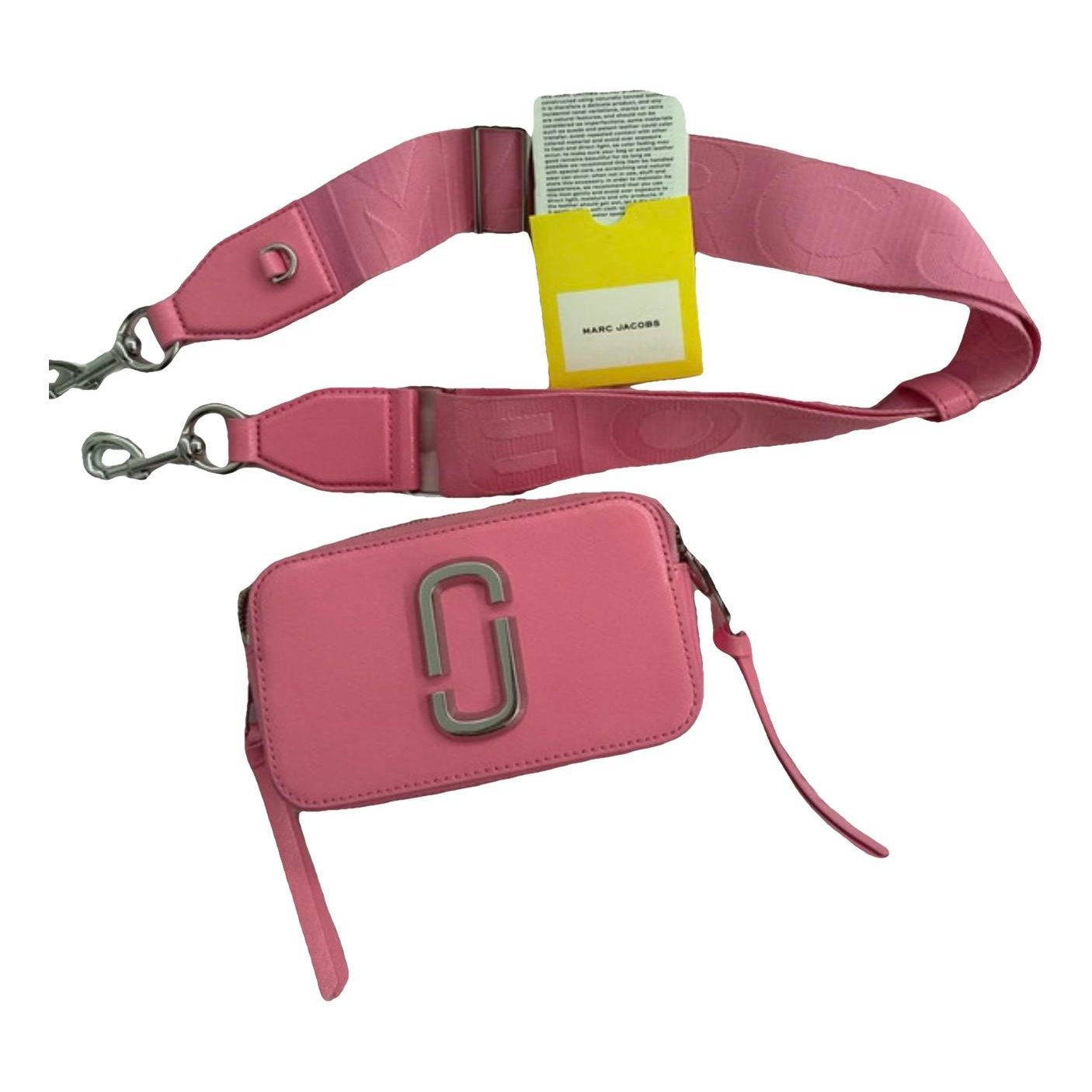 Snapshot leather crossbody bag