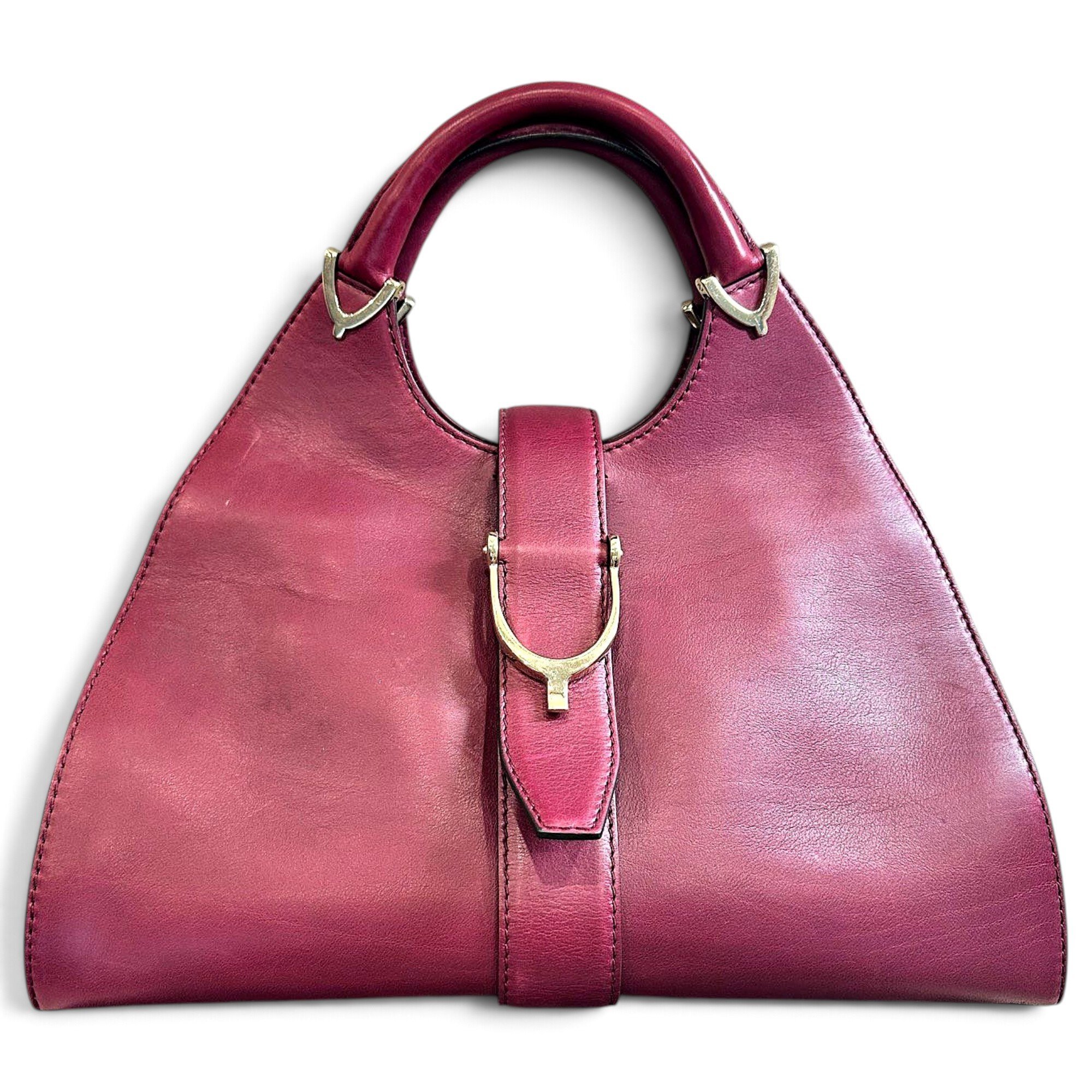 Stirrup leather handbag