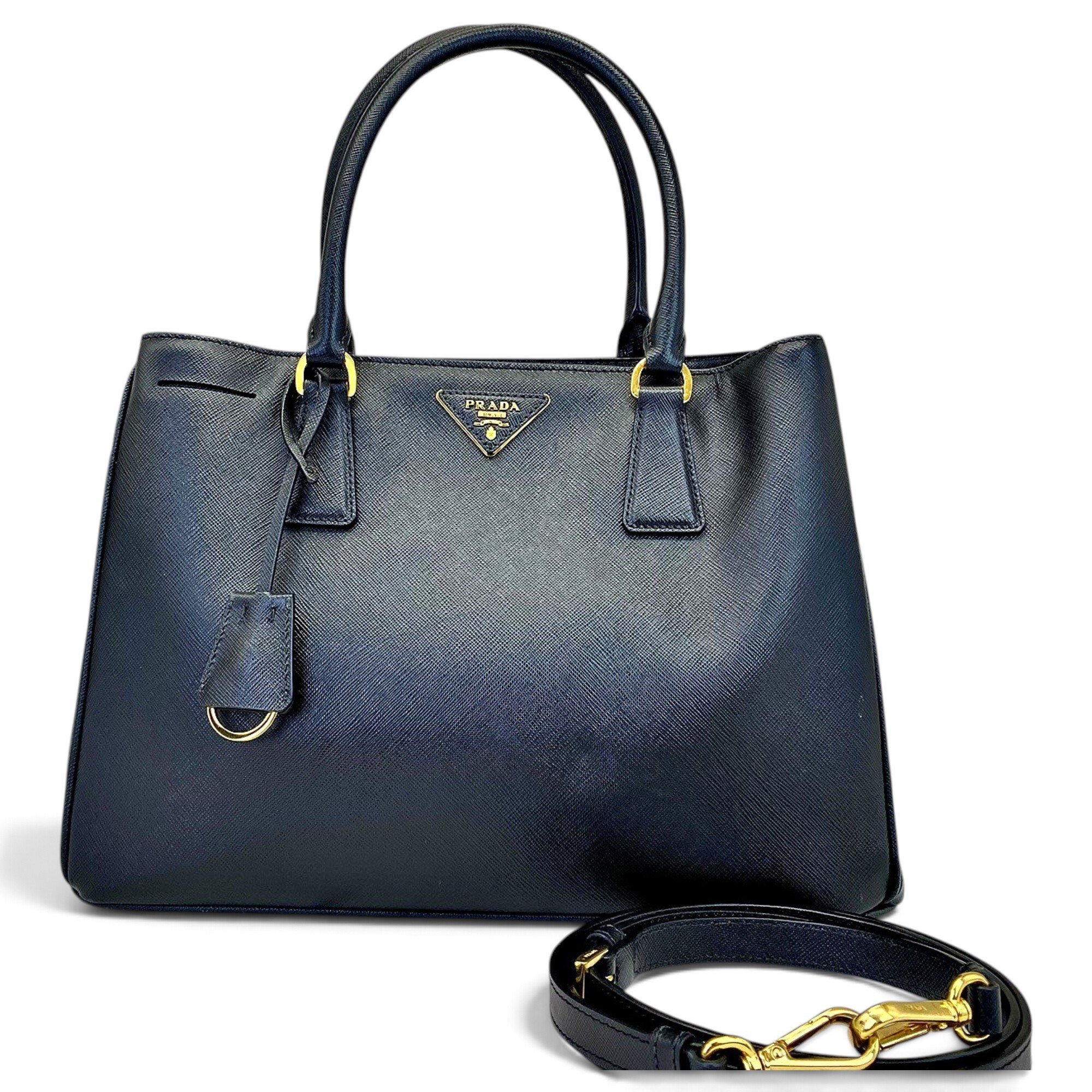 Galleria leather handbag