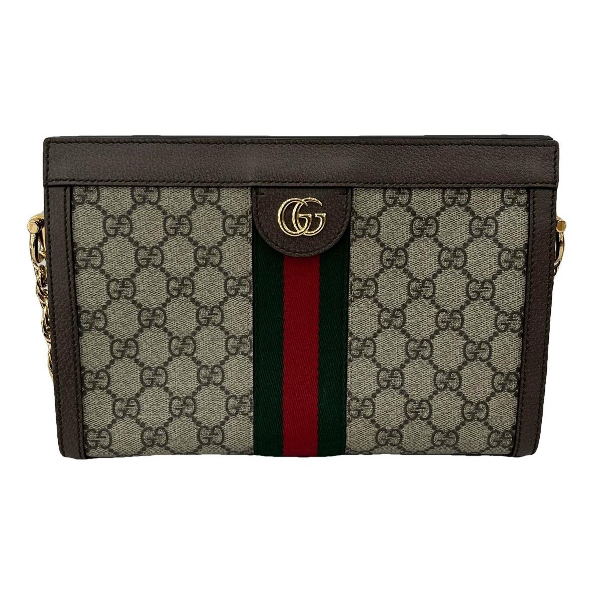 Ophidia Chain leather handbag