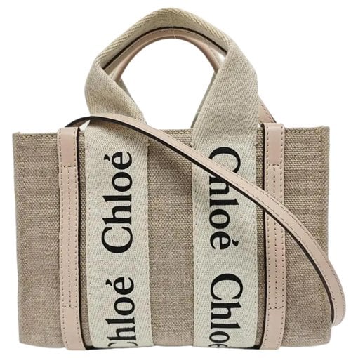 Woody cloth handbag