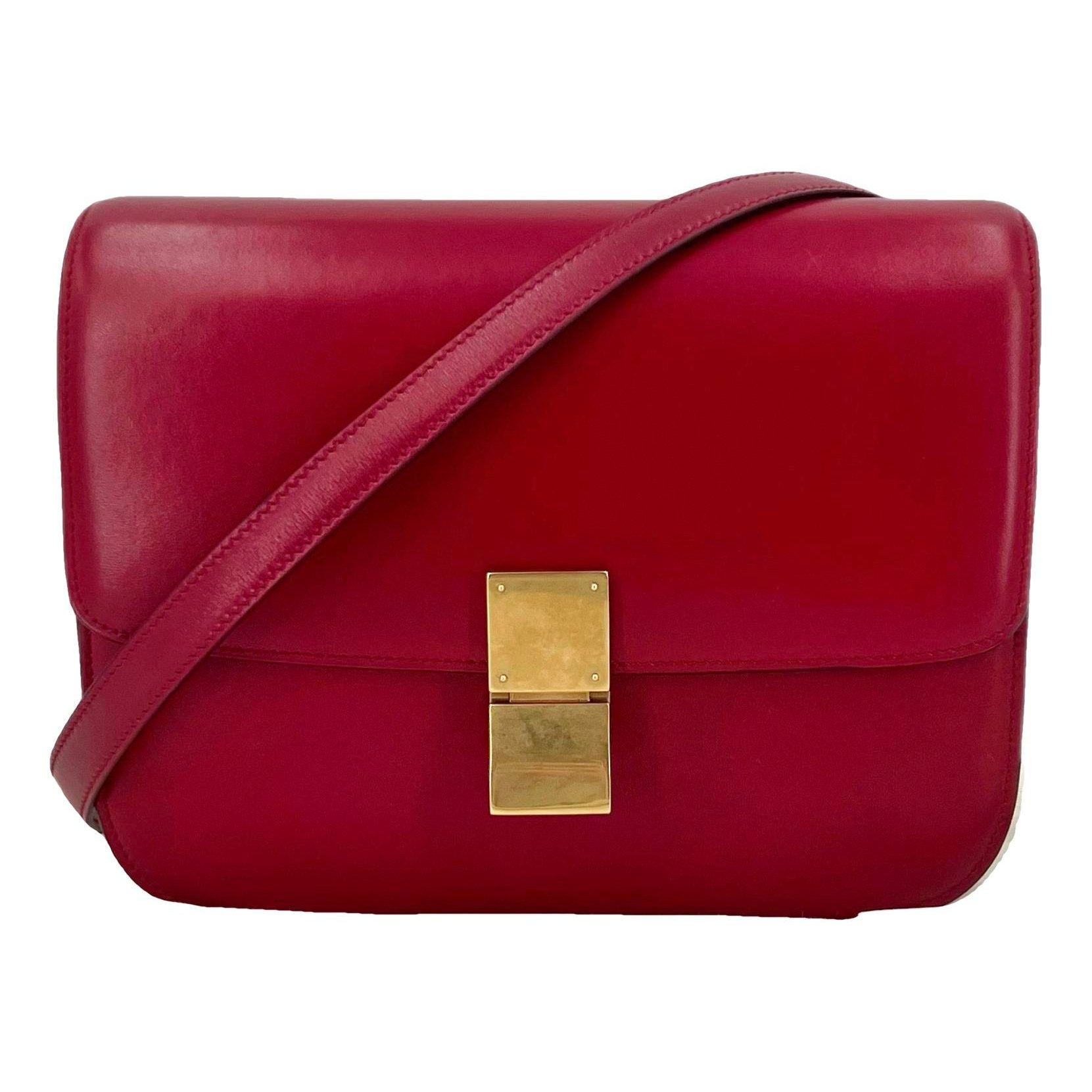 Classic leather handbag