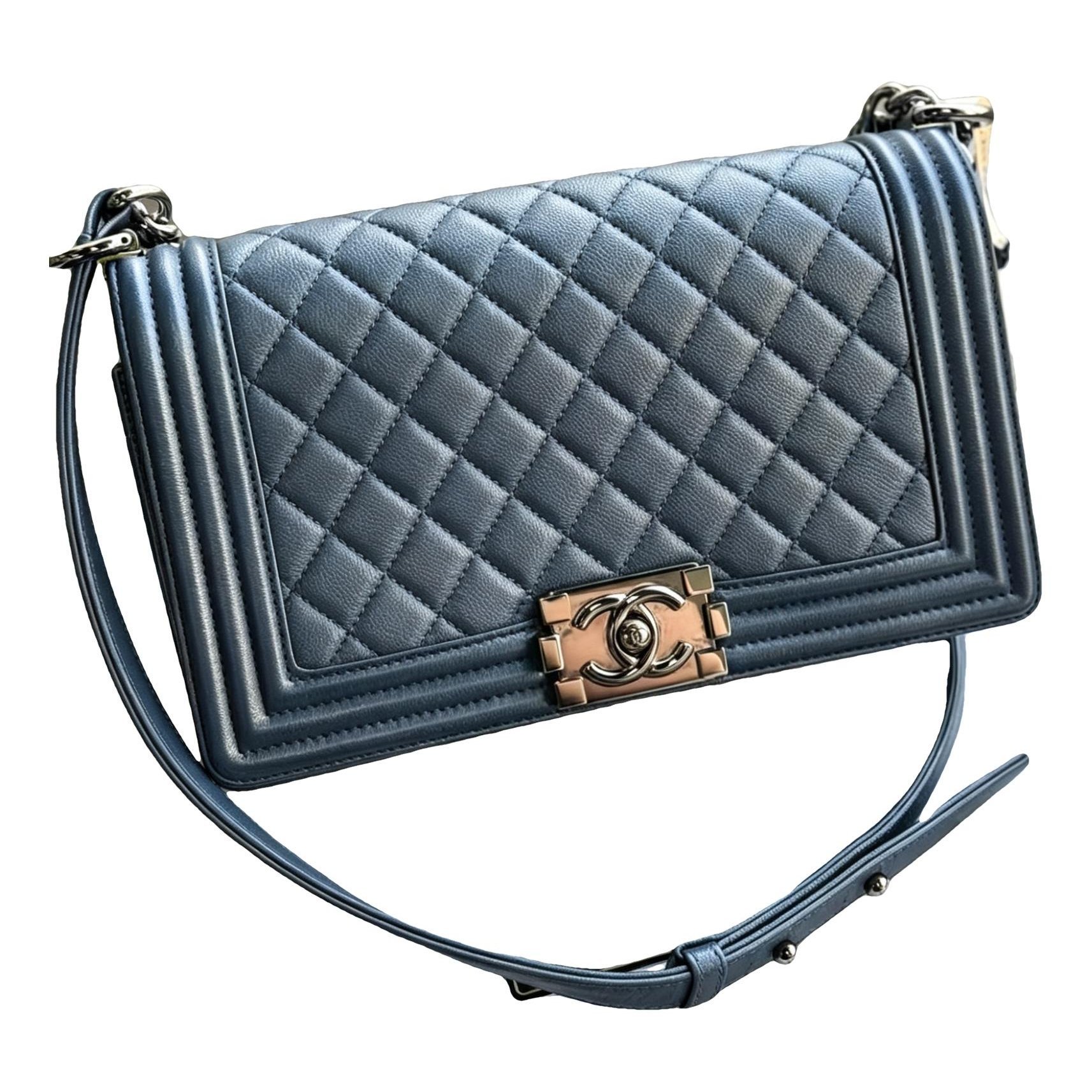 Boy leather crossbody bag