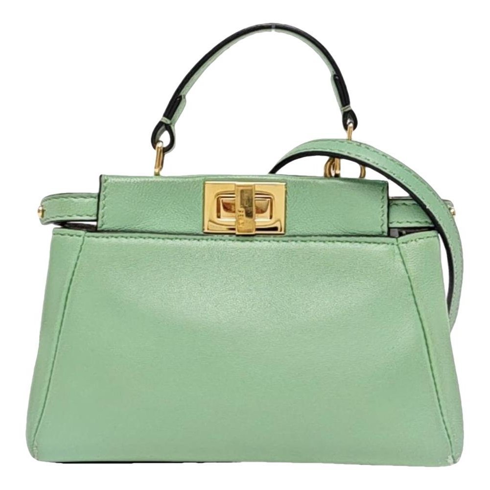 Peekaboo leather handbag
