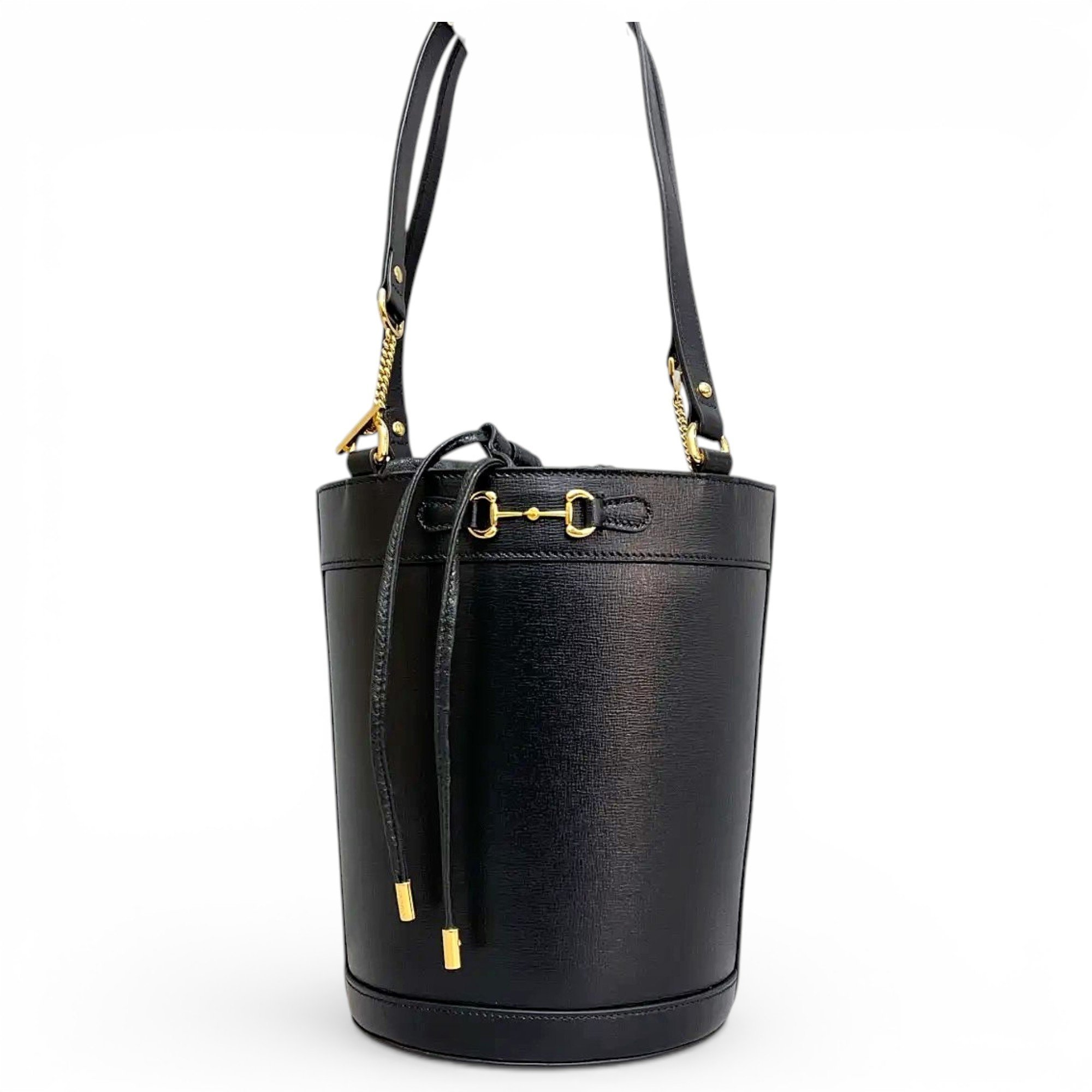Horsebit 1955 Bucket leather handbag