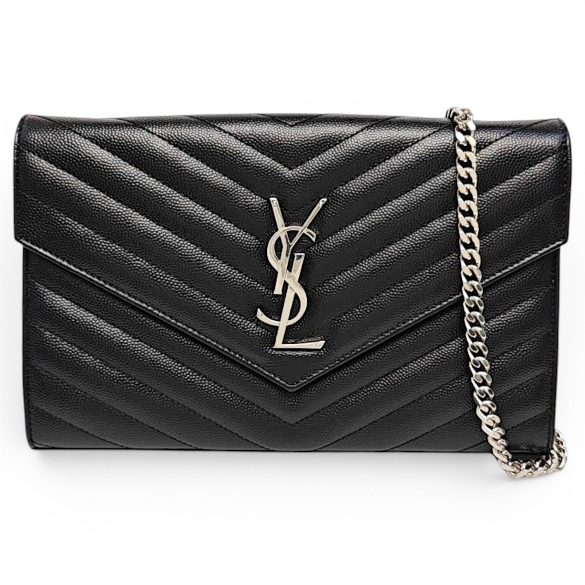 Baby monogramme leather handbag
