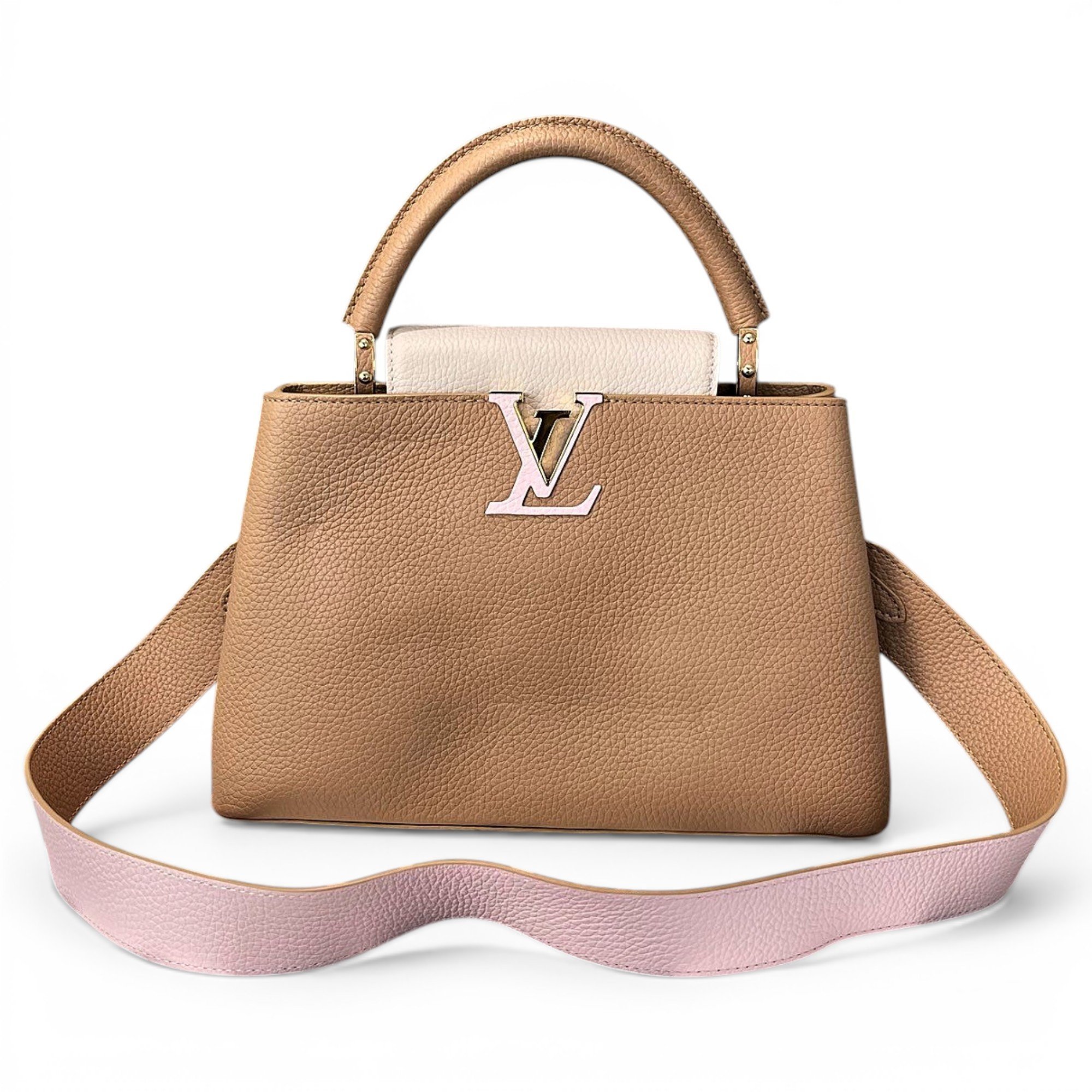 Capucines leather handbag