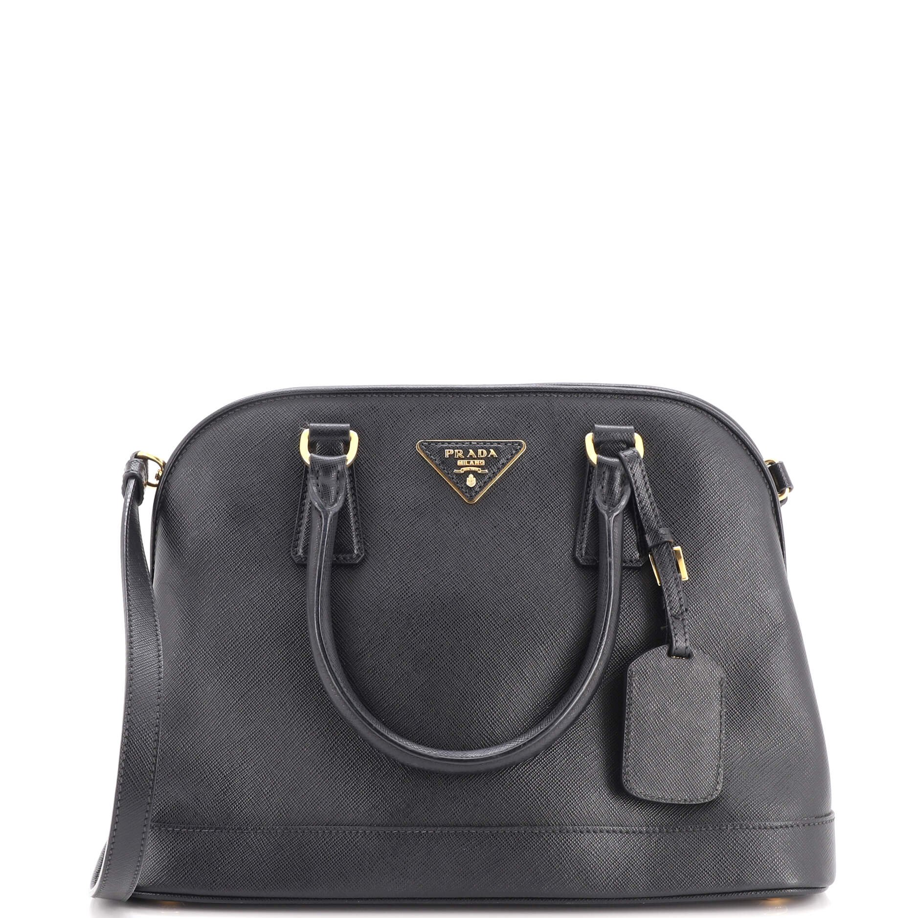 Open Promenade Bag Saffiano Leather Medium