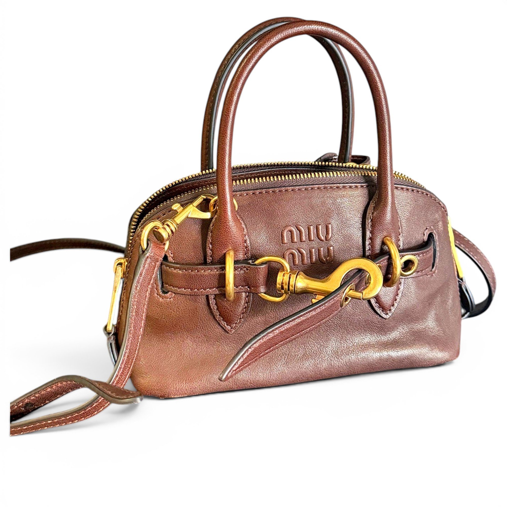 Aventure leather handbag