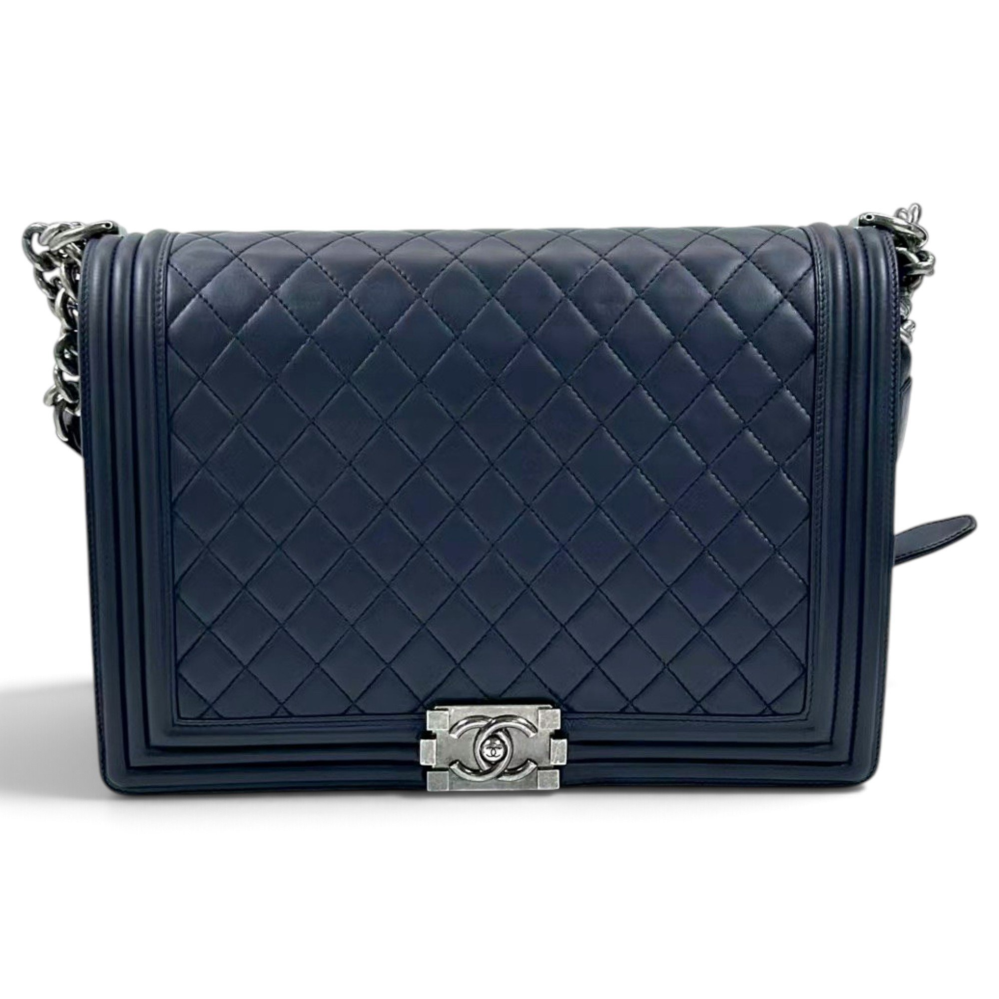 Chanel Boy leather handbag
