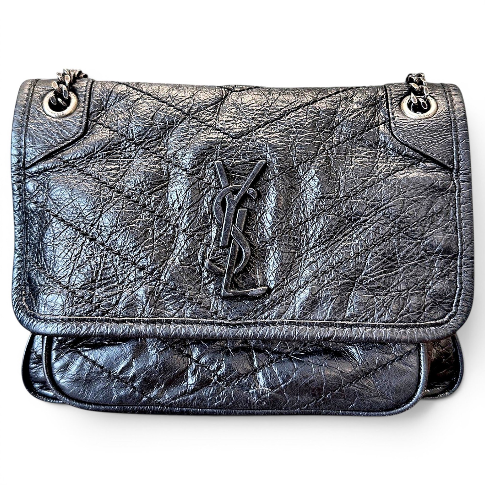 Niki leather crossbody bag