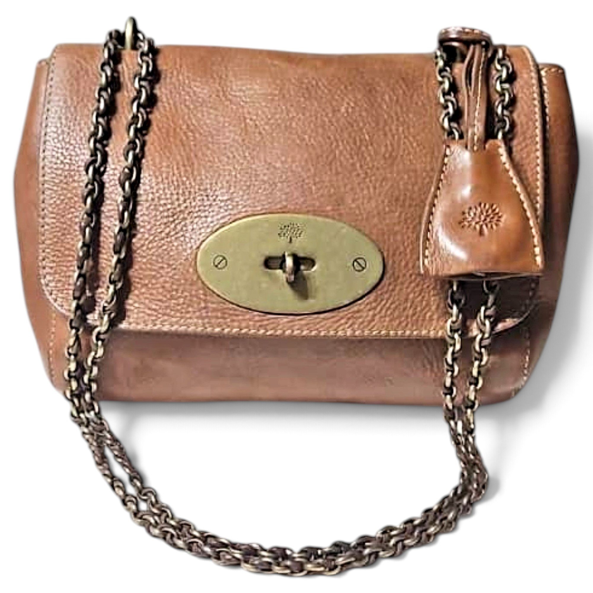 Lily leather handbag