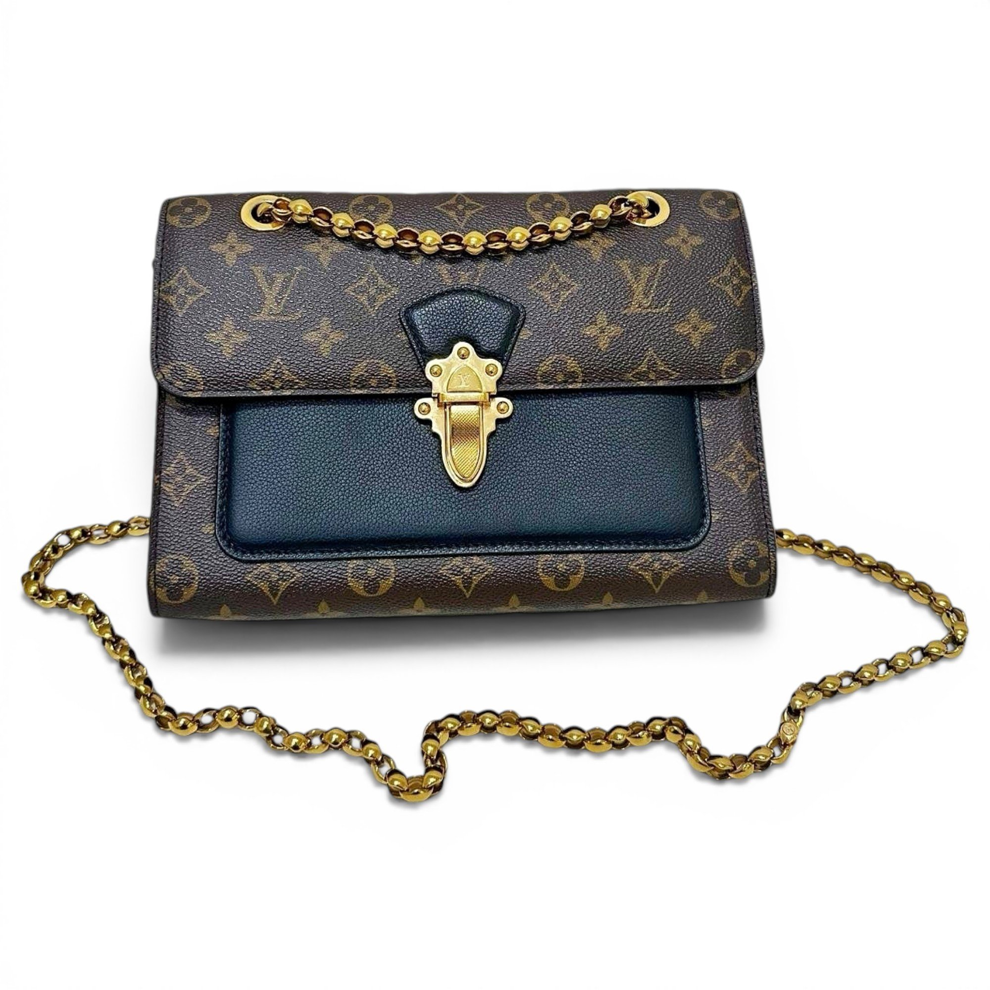 Victoire leather handbag