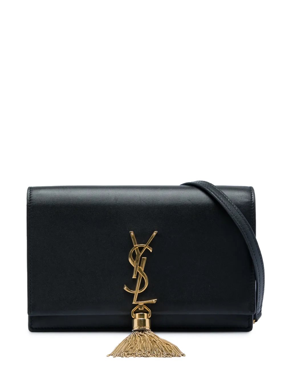 2019 Smooth Calfskin Monogram Kate Tassel Chain Wallet crossbody bag