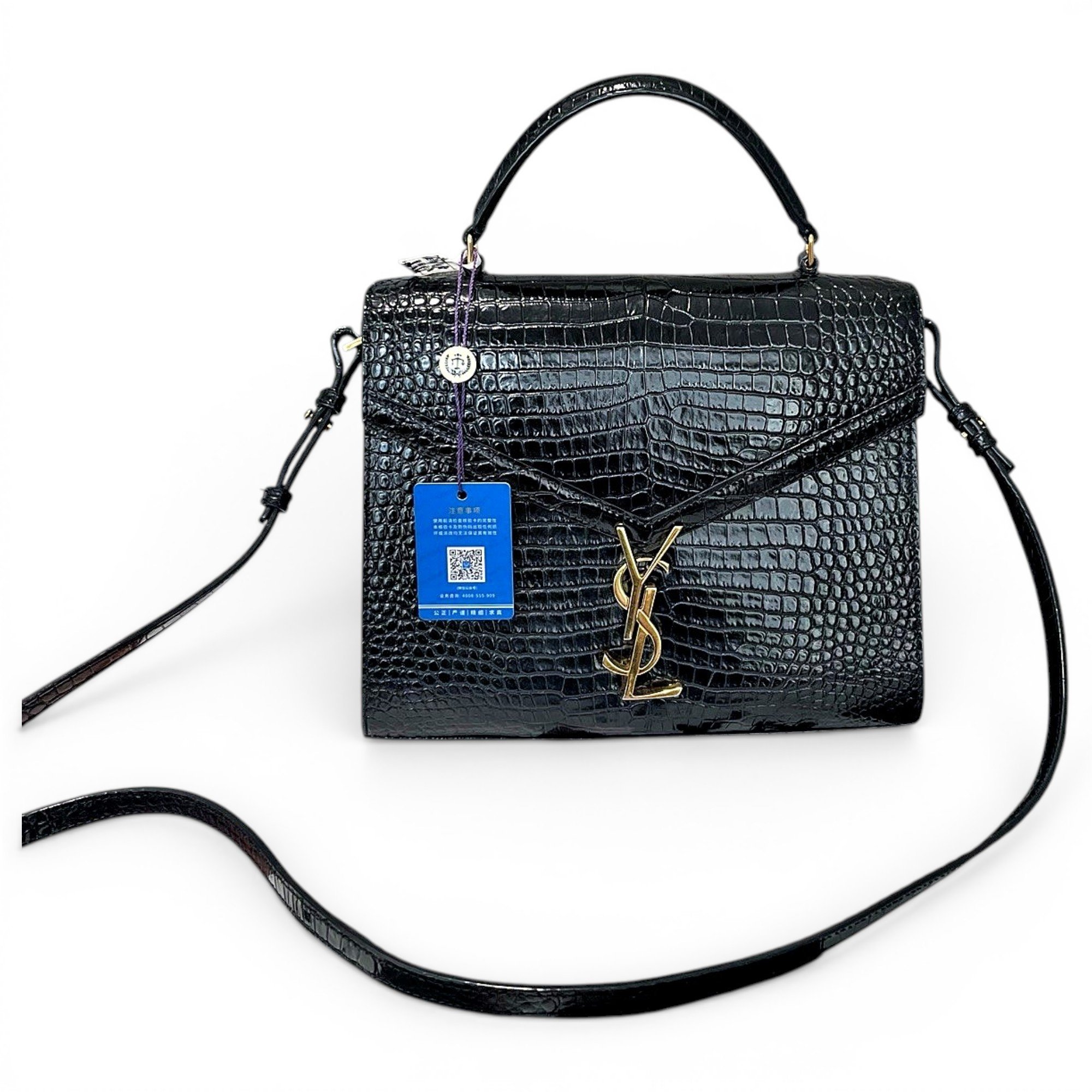 Cassandra Top Handle leather handbag