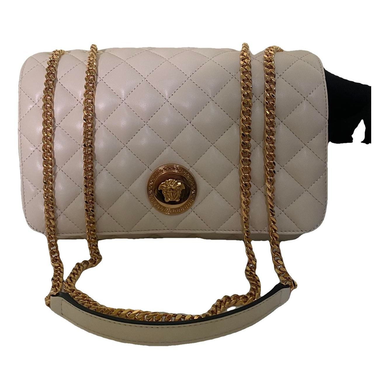 La Medusa leather handbag