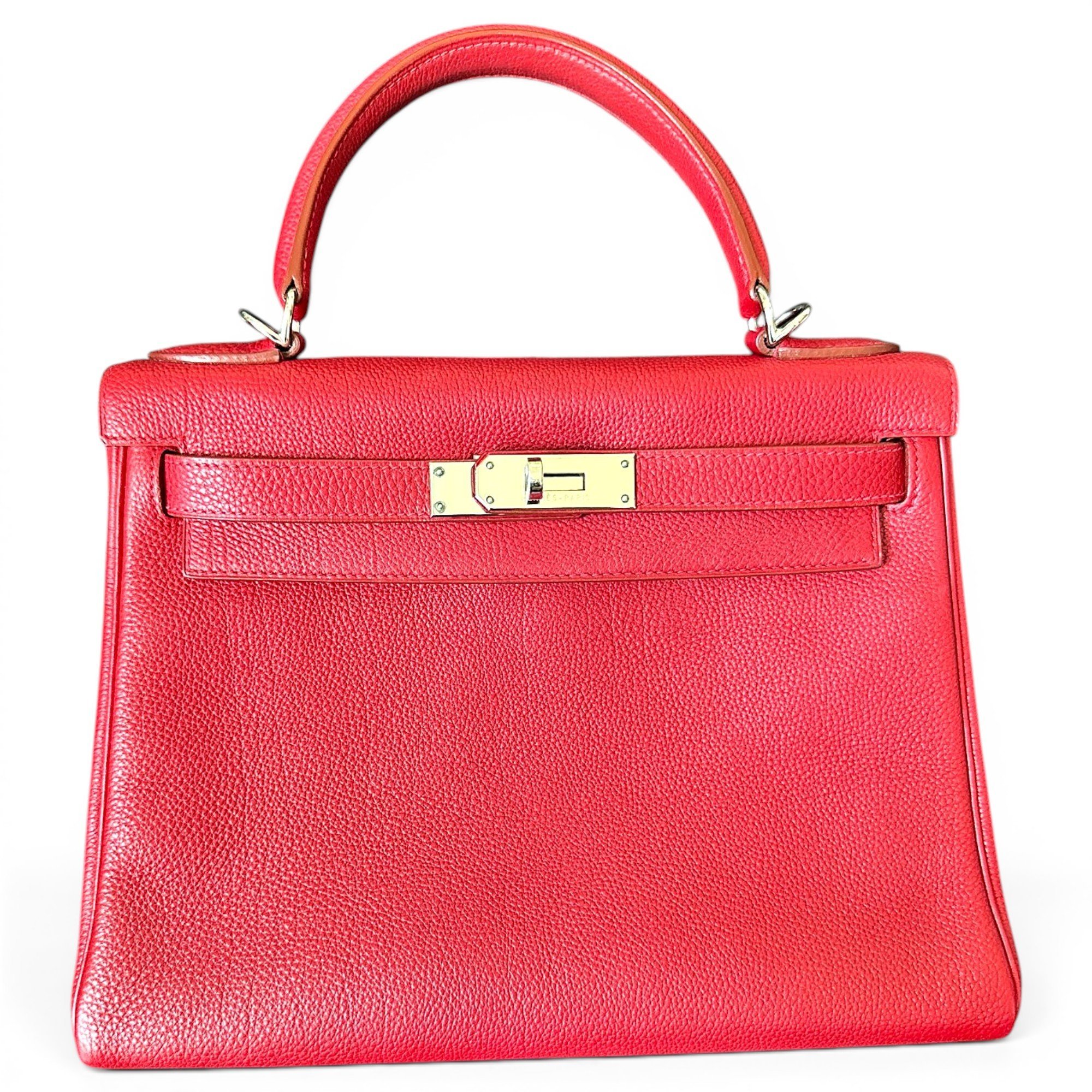 Kelly 28 leather handbag